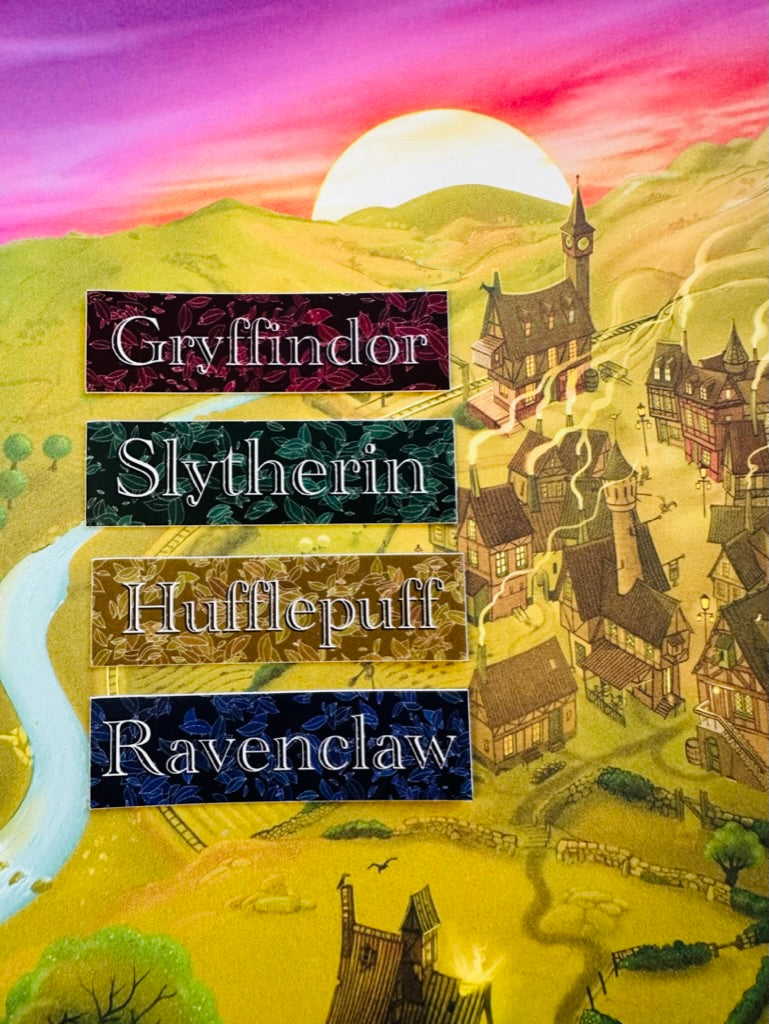 House Vinyl Sticker Set of 4