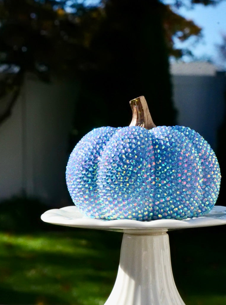 Glimmering Harvest Pumpkin- 3.5 Inches