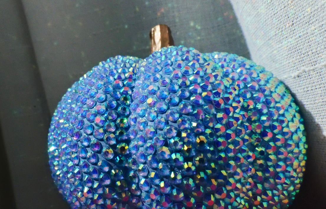 Glimmering Harvest Pumpkin- 3.5 Inches