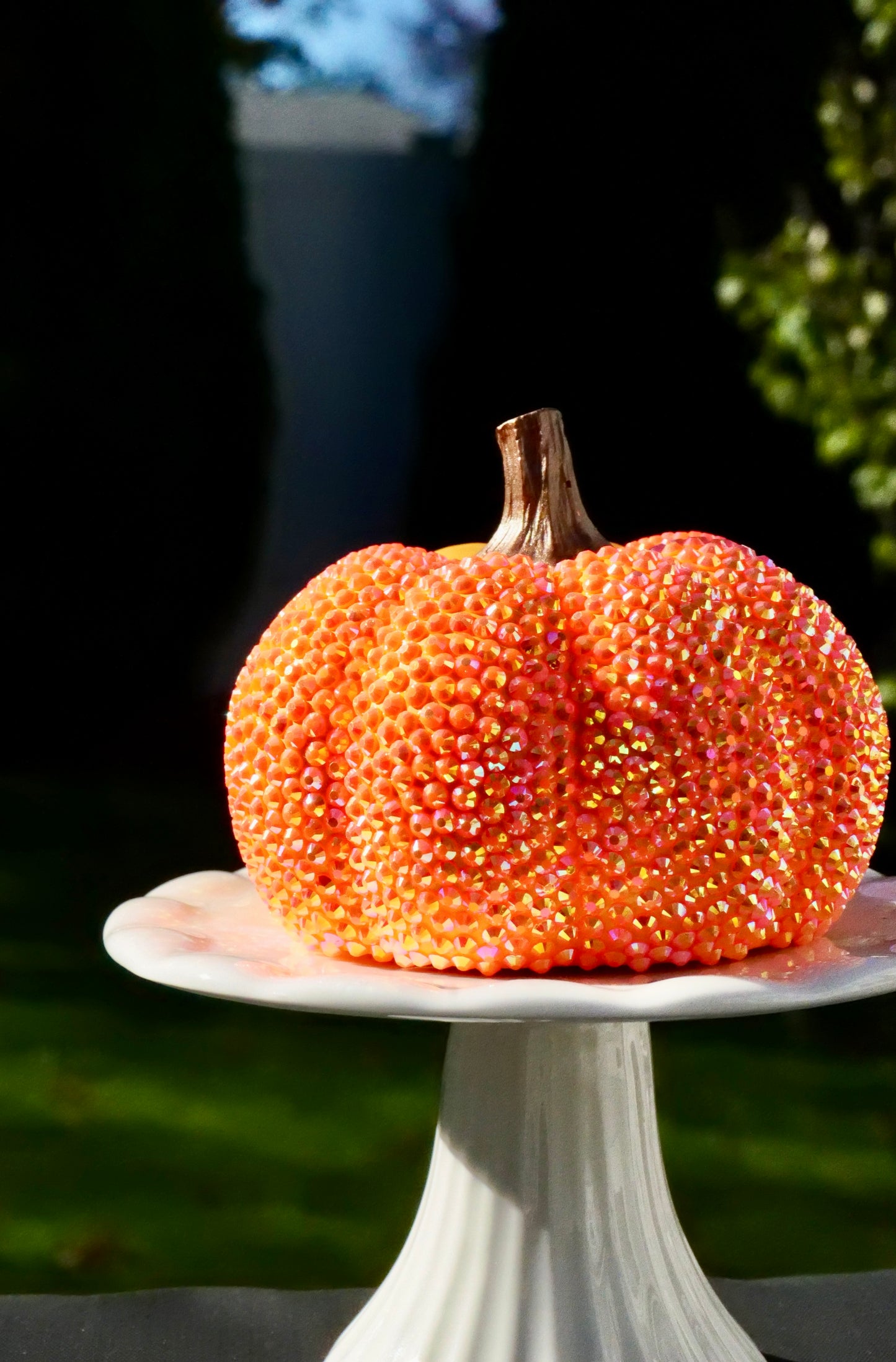 Glimmering Harvest Pumpkin- 3.5 Inches
