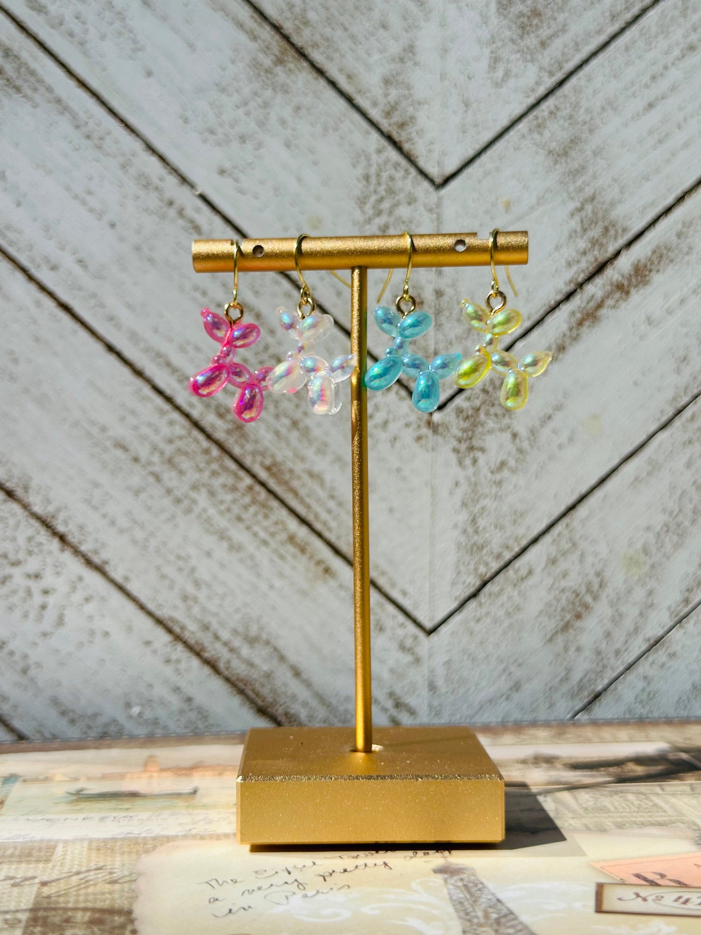 Balloon Animal Earrings