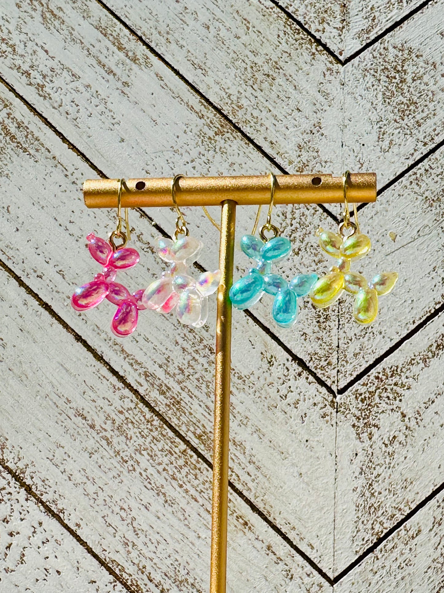 Balloon Animal Earrings