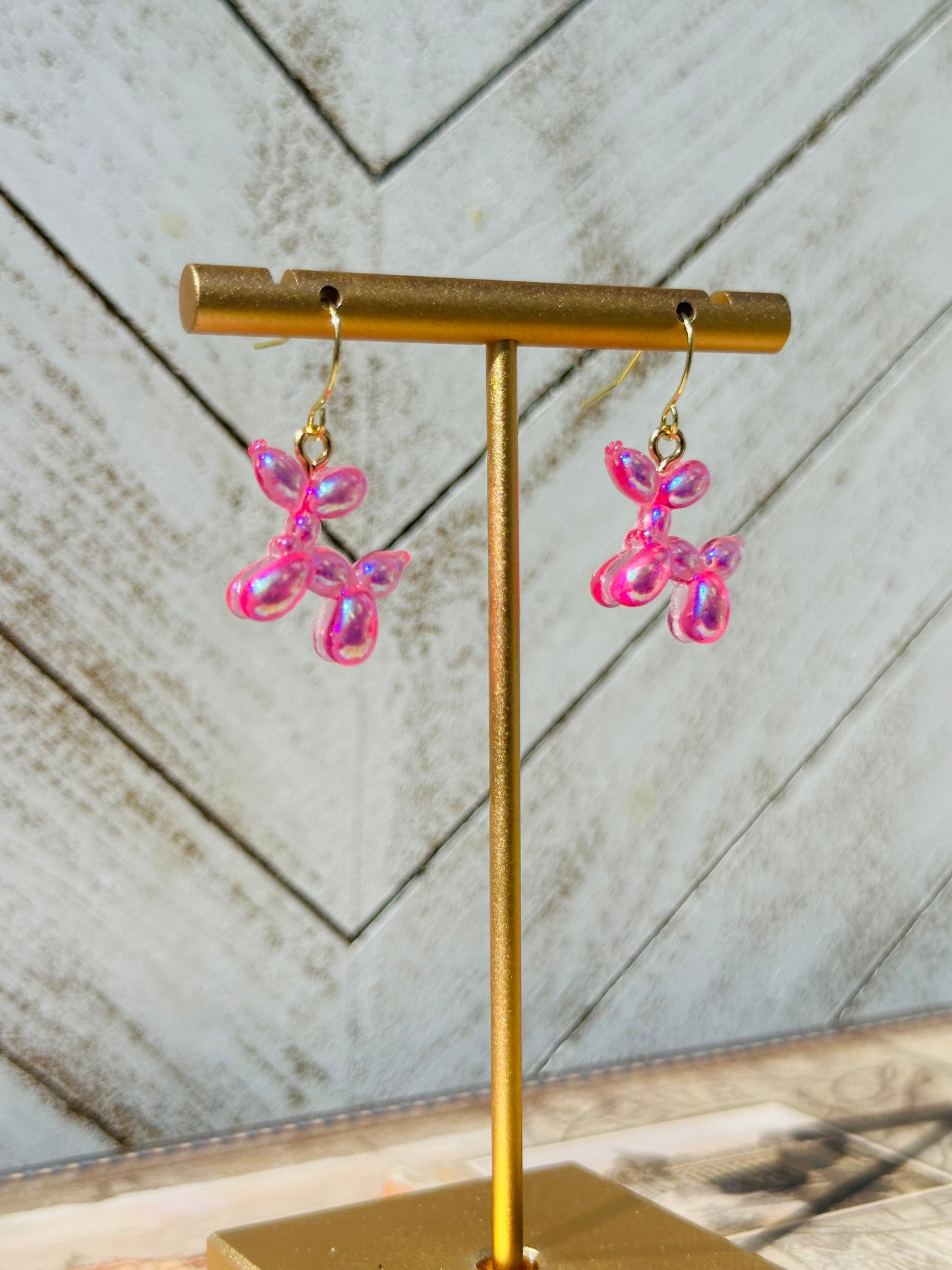 Balloon Animal Earrings