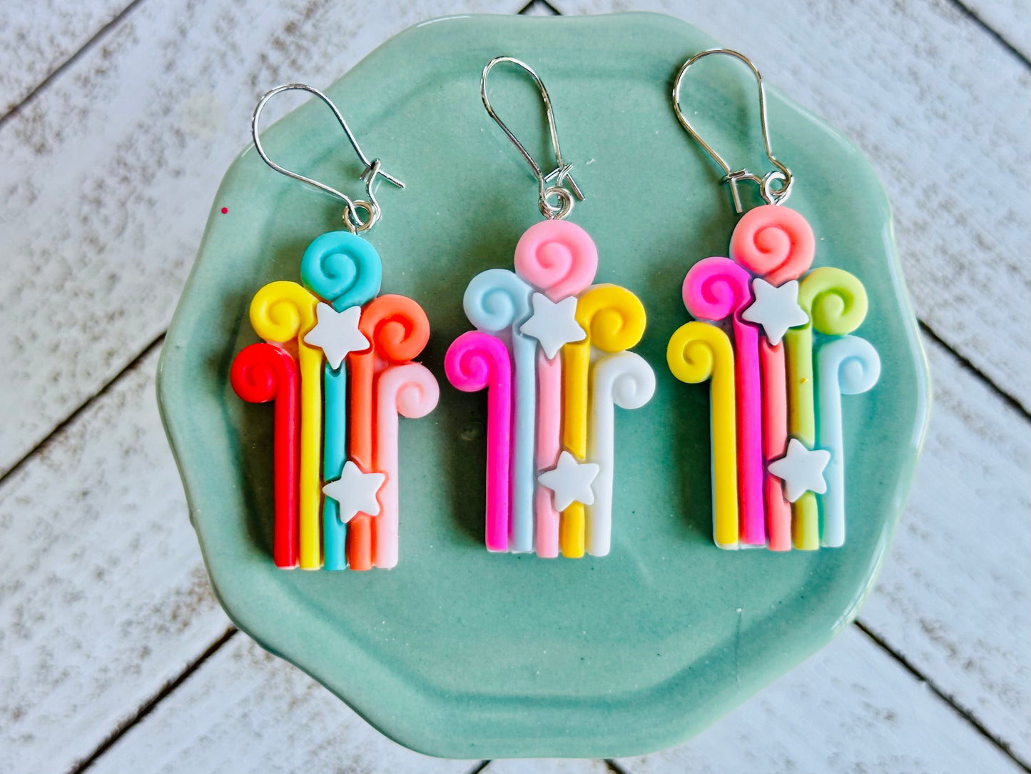 Color Burst Earrings