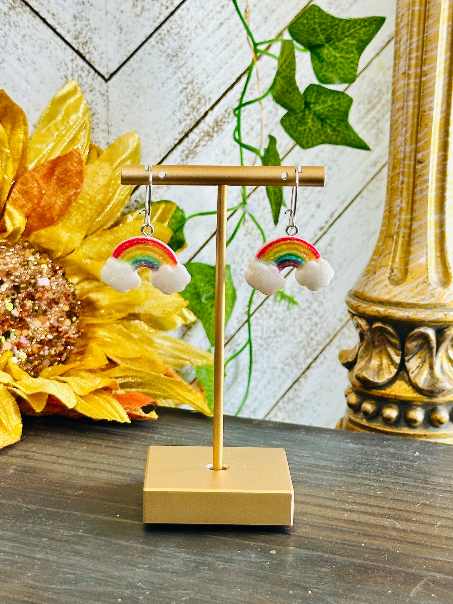 Traditional Rainbow Earrings