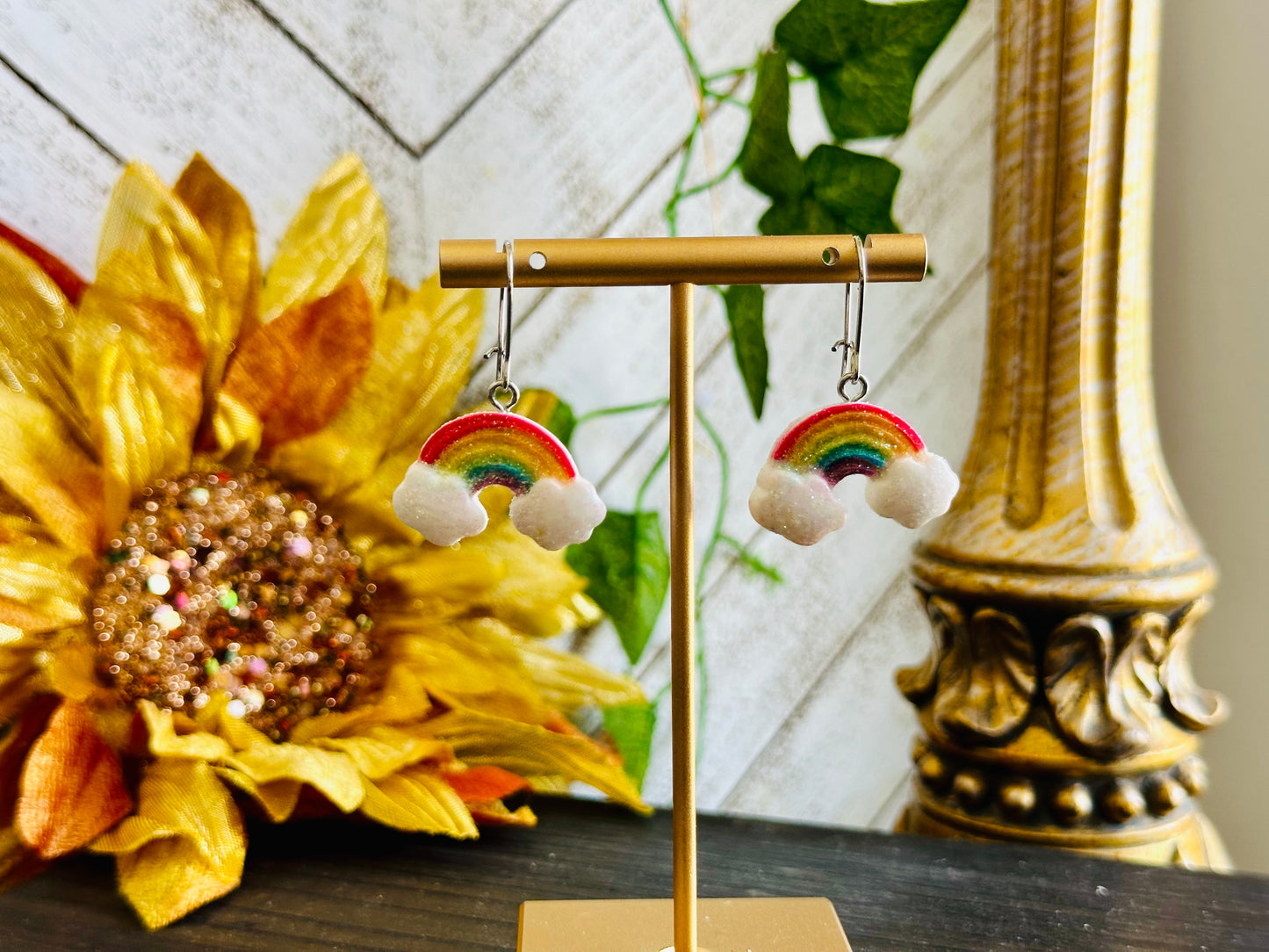 Traditional Rainbow Earrings