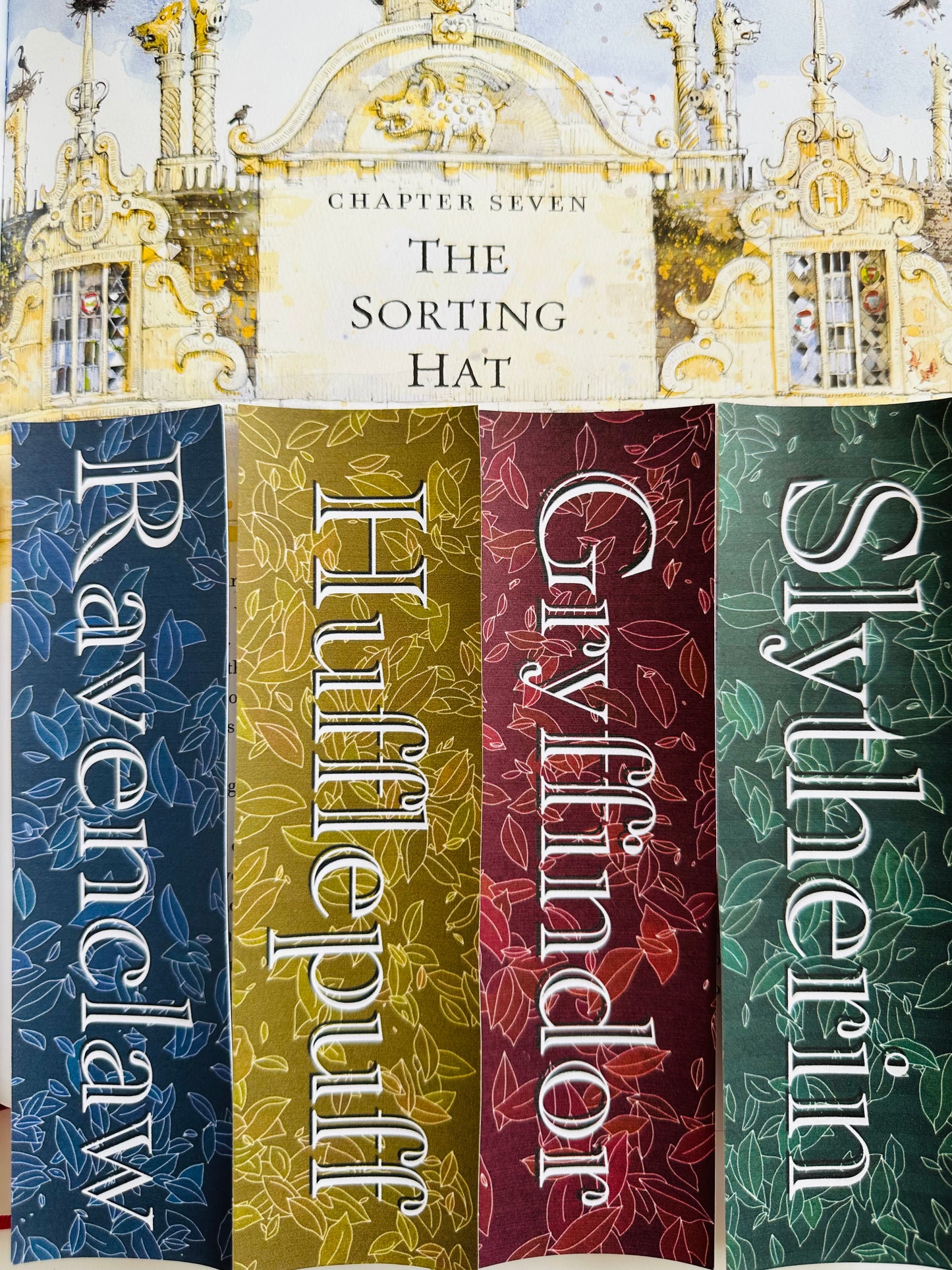 Wizarding House Bookmark Set of 4