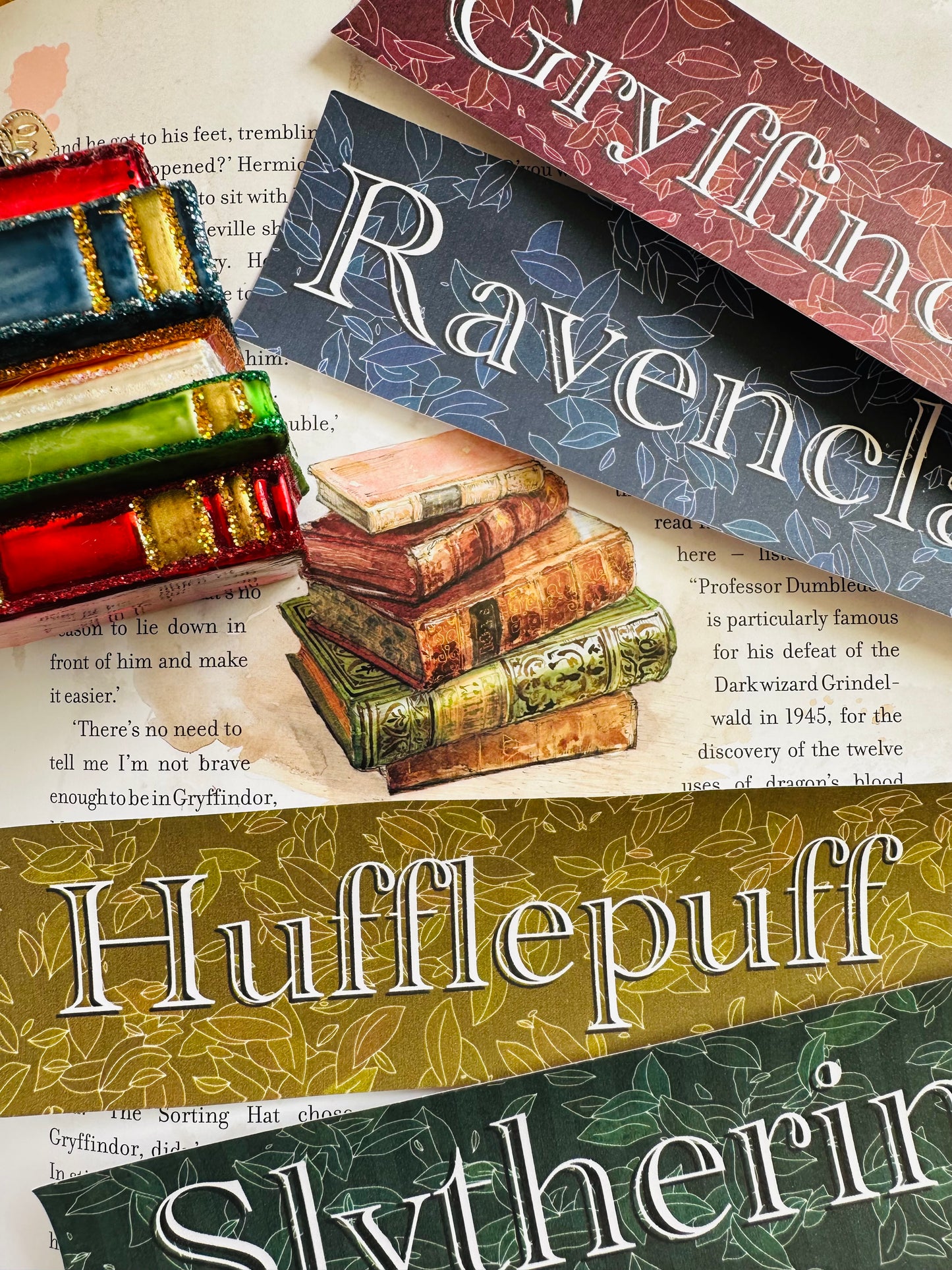 Wizarding House Bookmark Set of 4