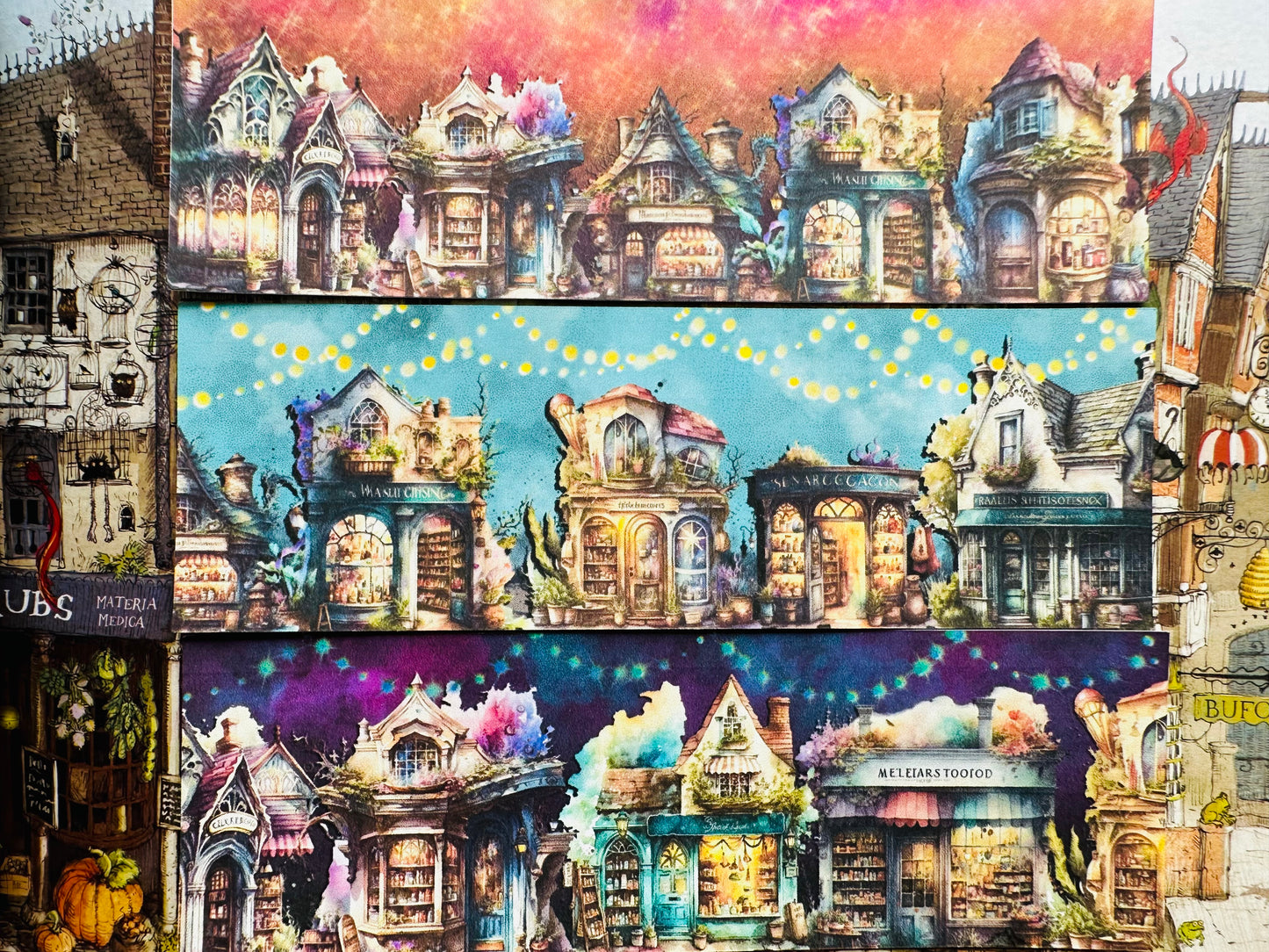 Magical Village Bookmarks