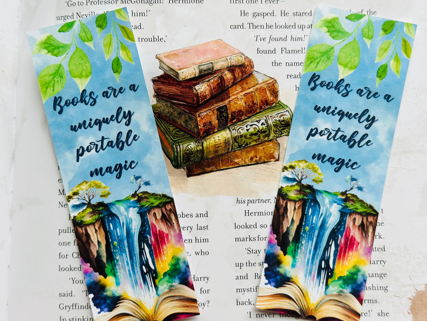 Books Are A Uniquely Portable Magic Bookmark