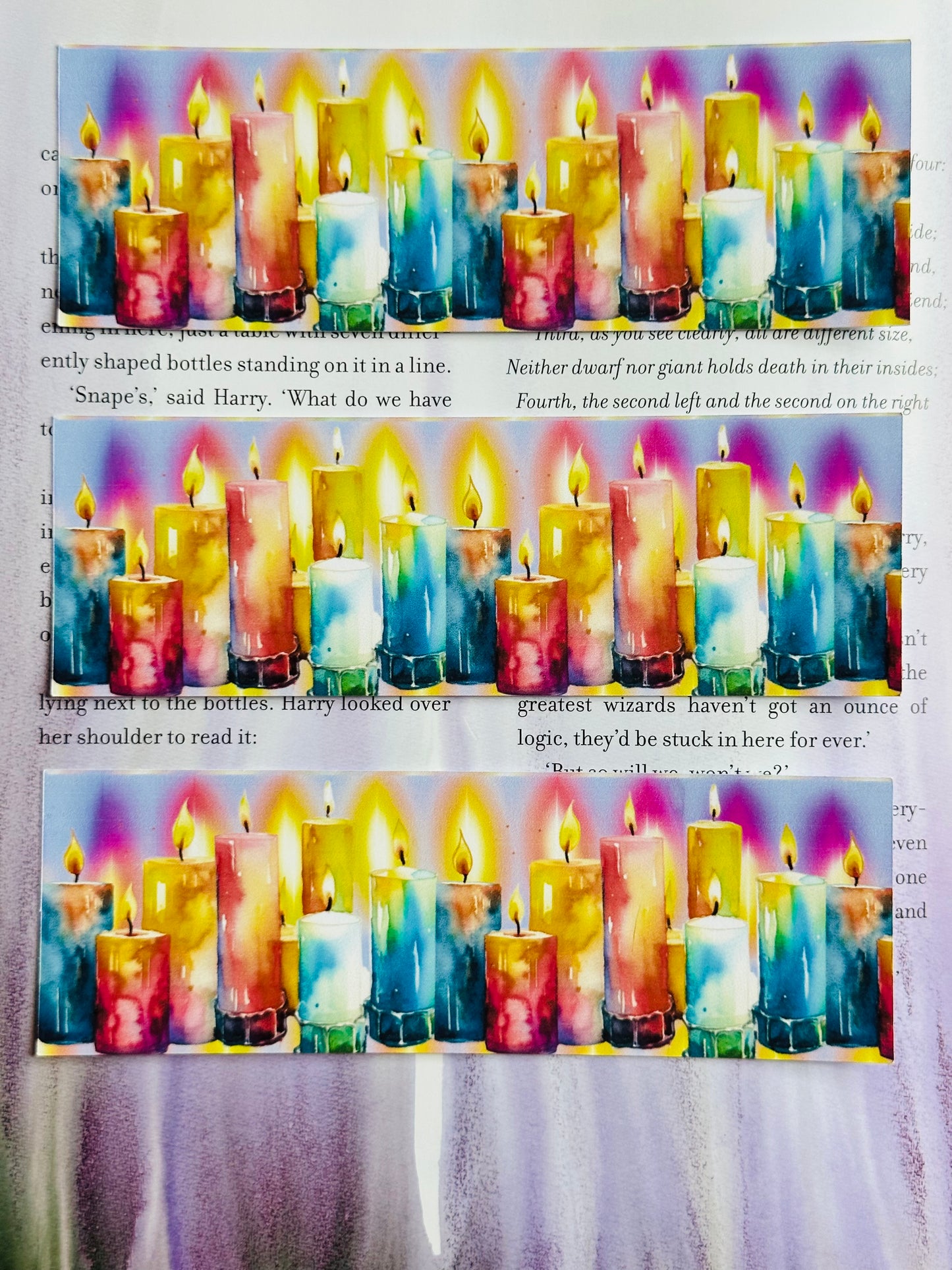 Read By Candlelight Bookmark
