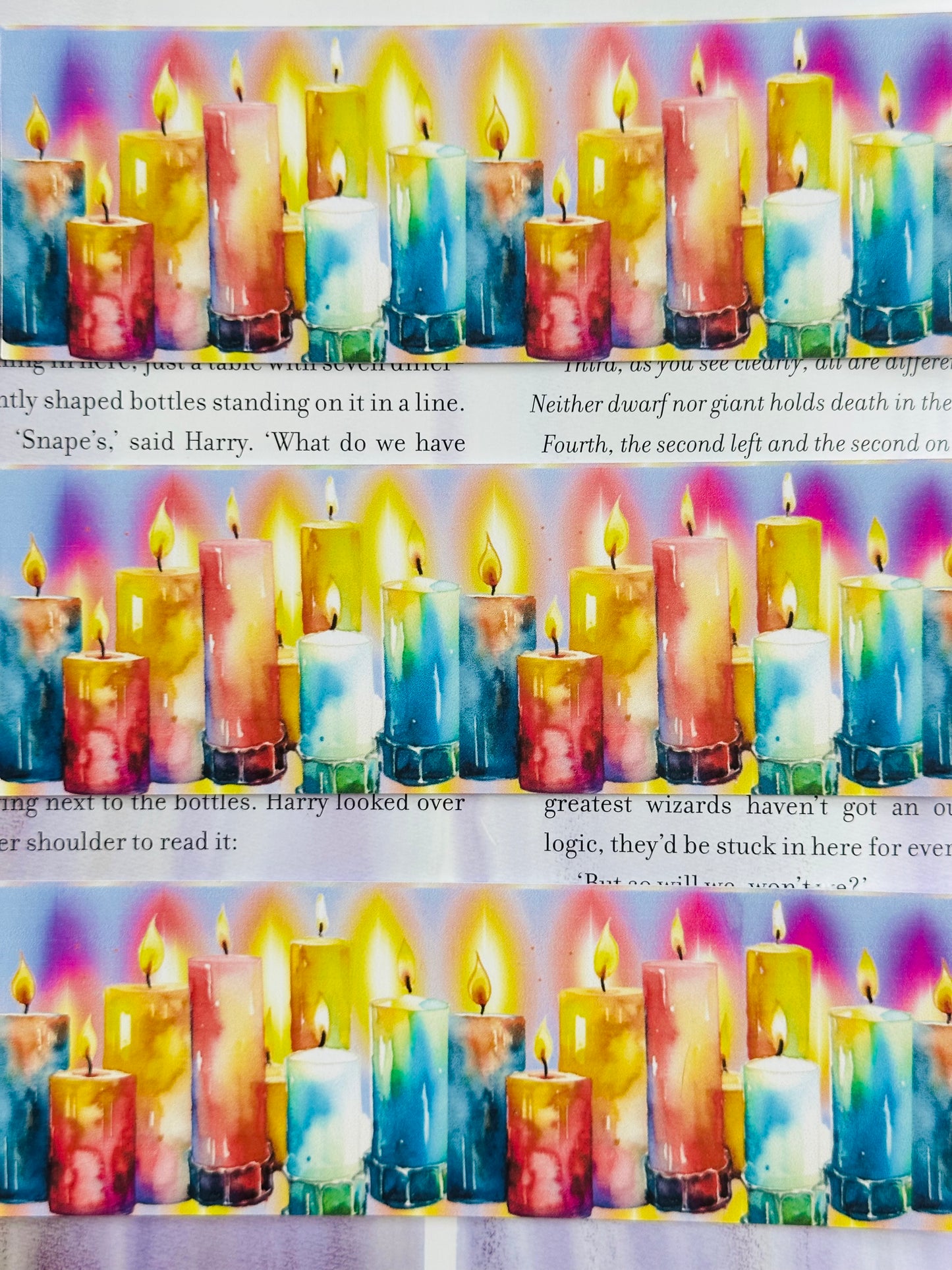 Read By Candlelight Bookmark