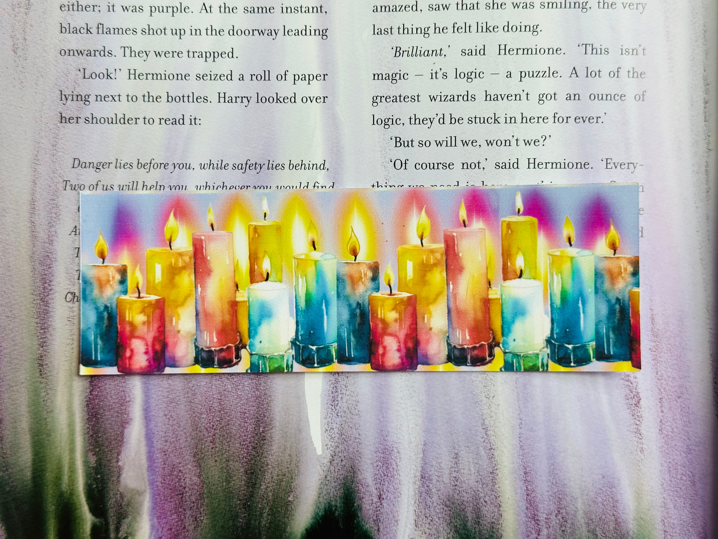 Read By Candlelight Bookmark