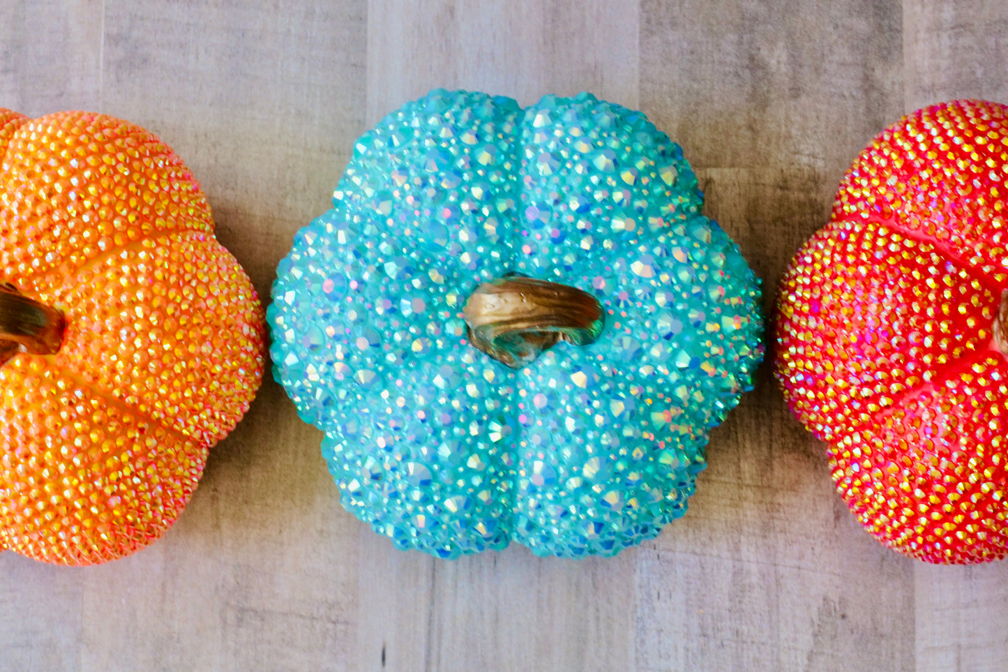Glimmering Harvest Pumpkin- 4 Inches