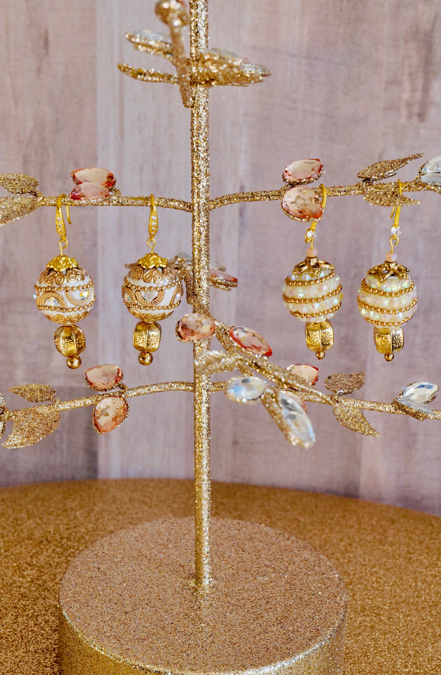 Bejeweled Ornament Earrings