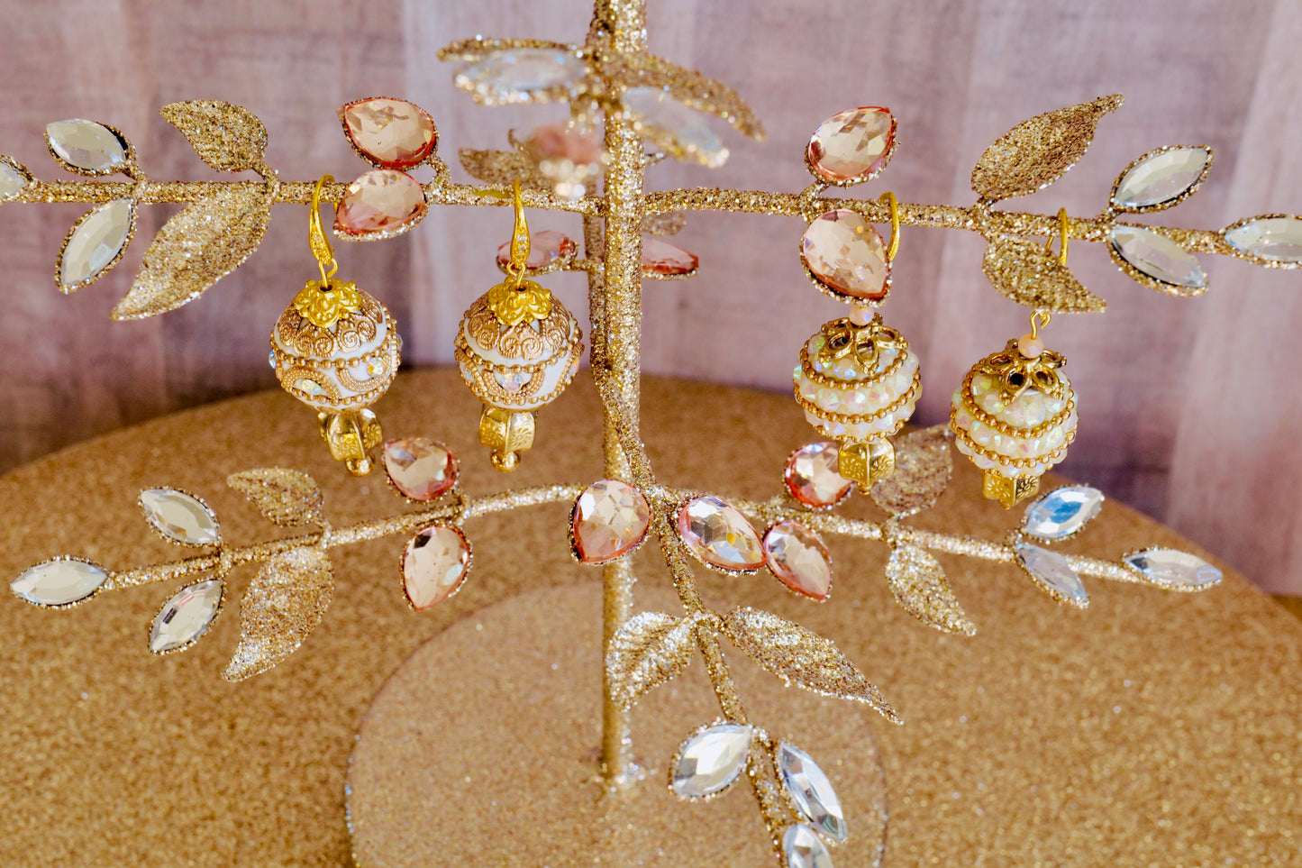 Bejeweled Ornament Earrings