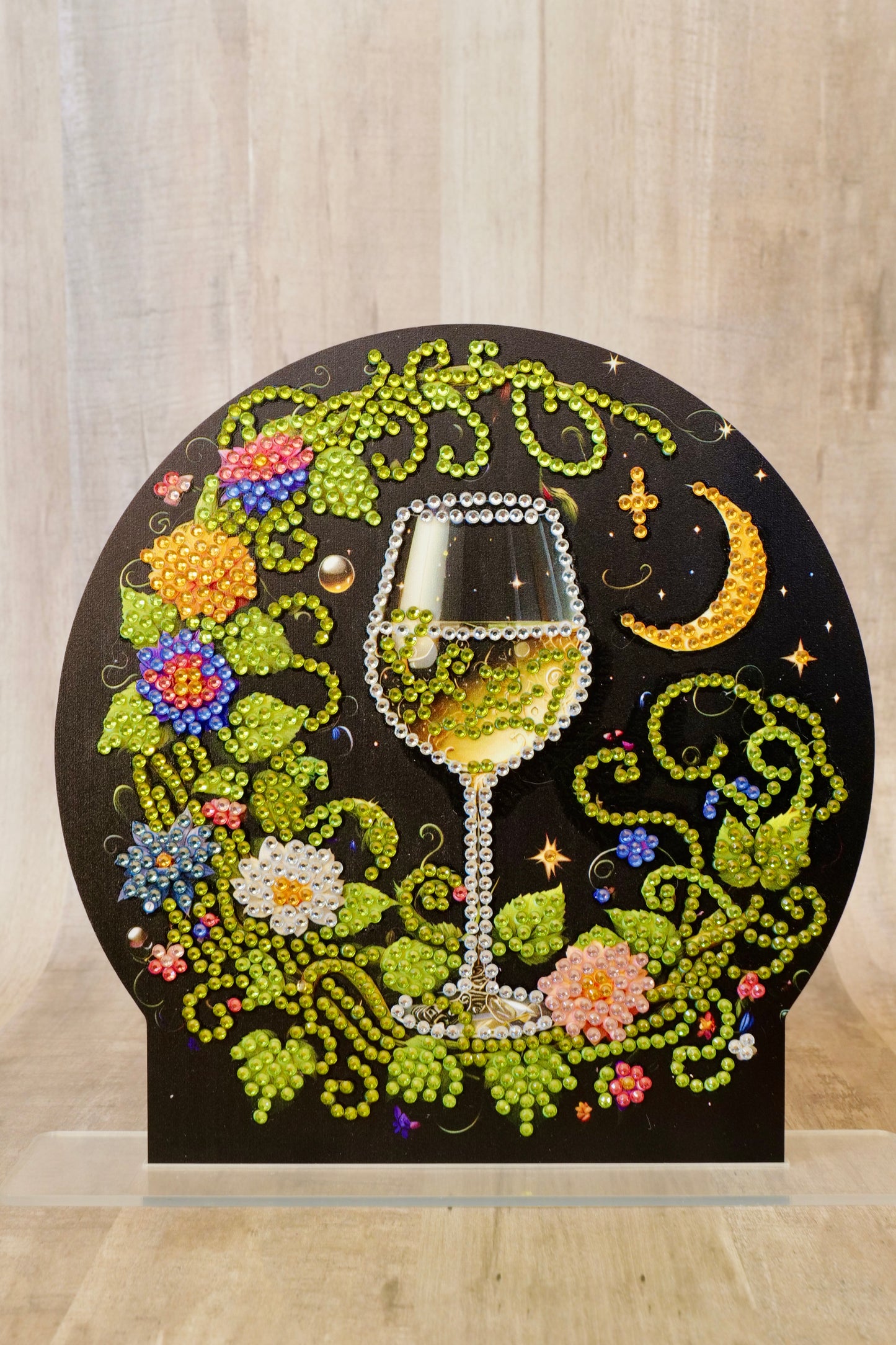 Celestial Wine Glass Tabletop Decoration