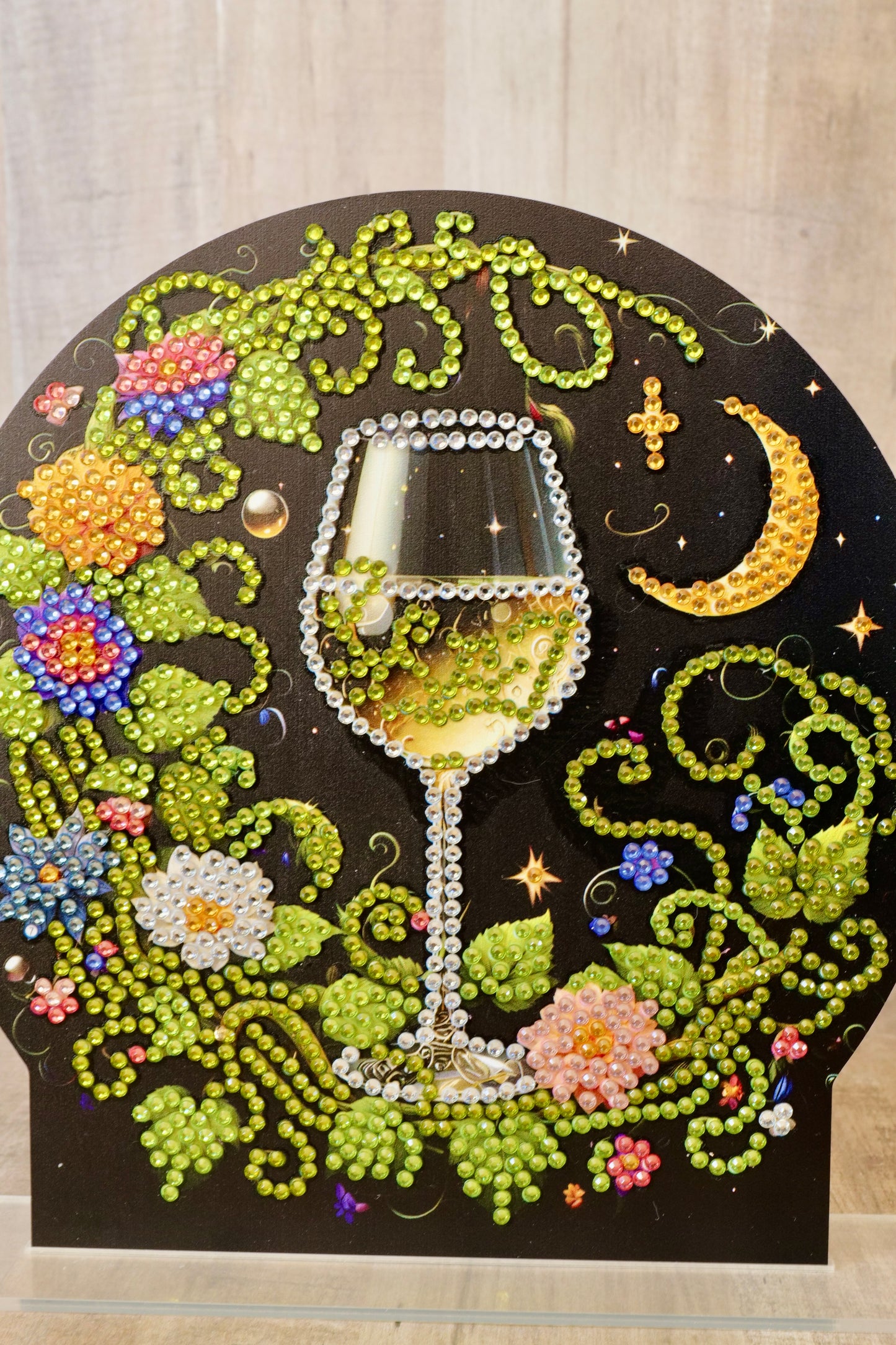 Celestial Wine Glass Tabletop Decoration