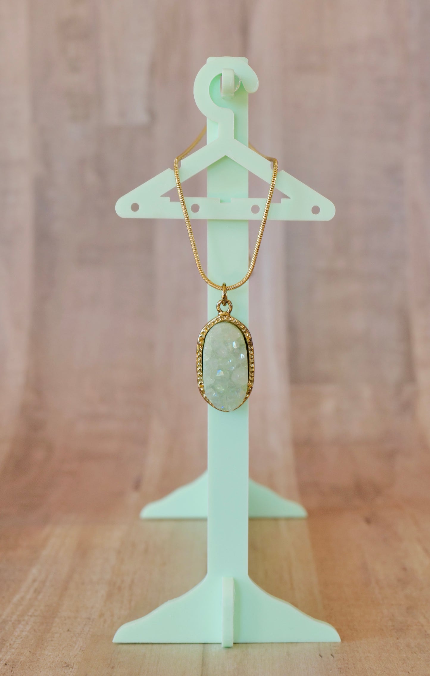 Green Gemstone Necklace