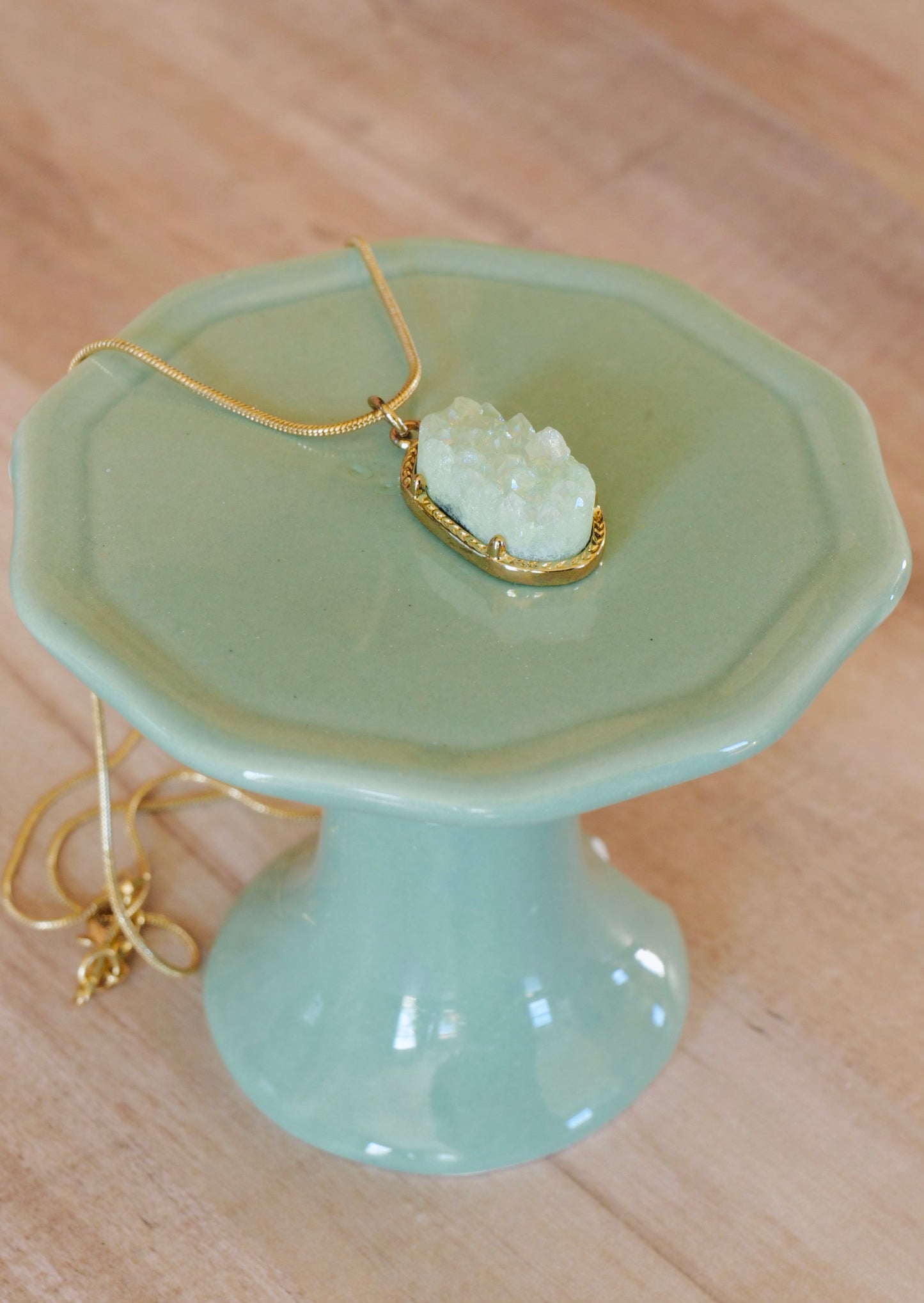 Green Gemstone Necklace