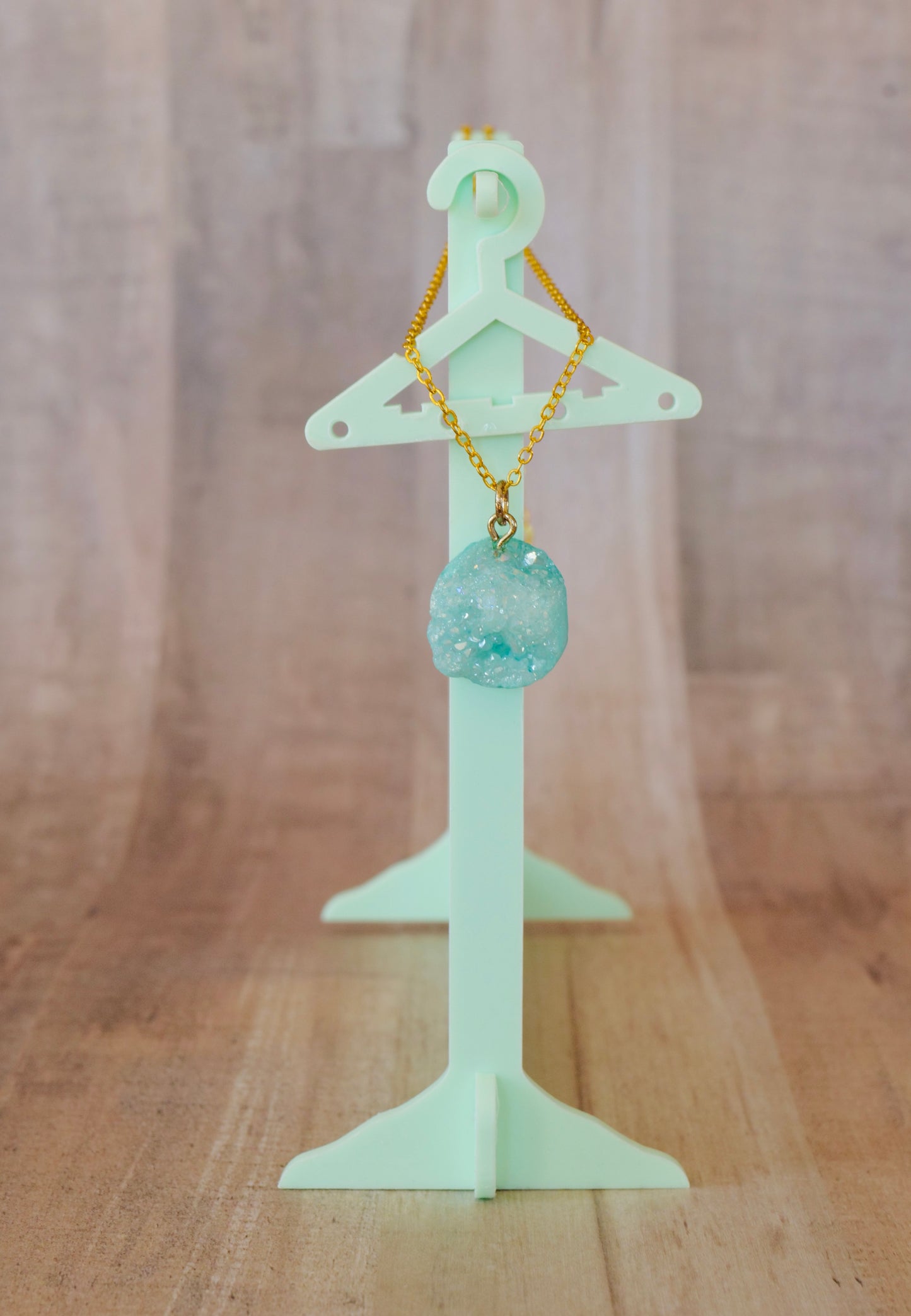 Blue Gemstone Necklace
