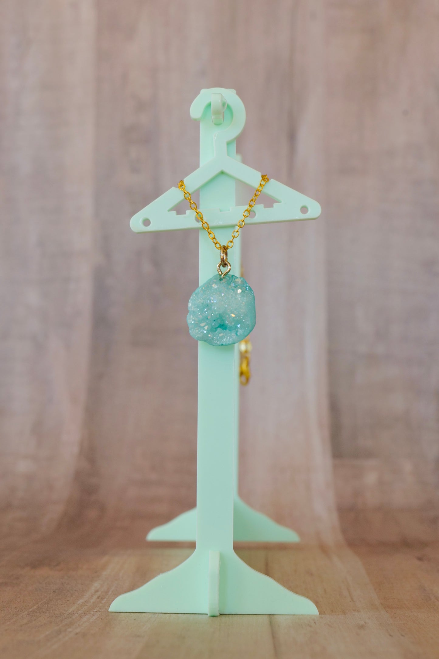 Blue Gemstone Necklace