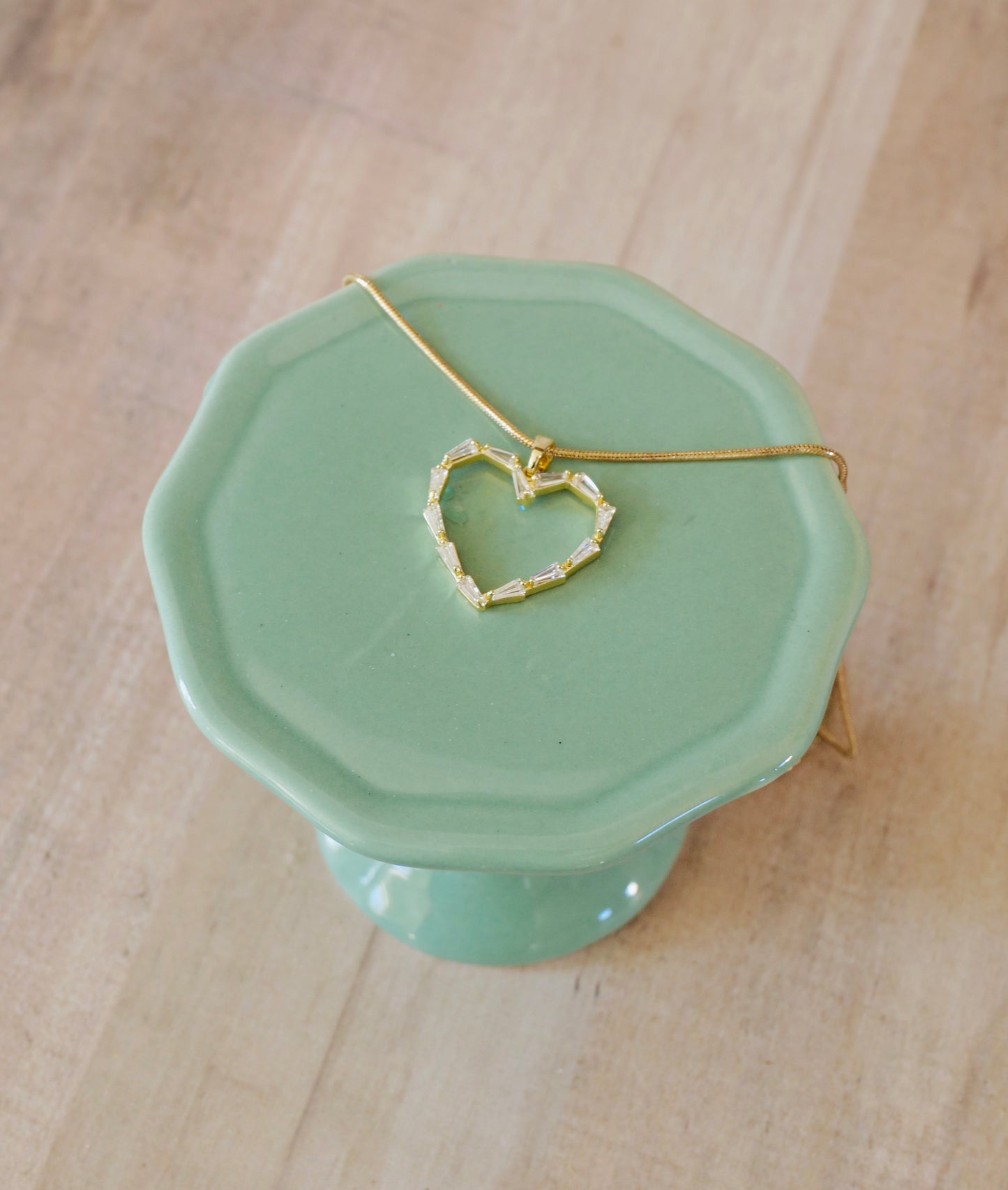 Golden Heart Necklace