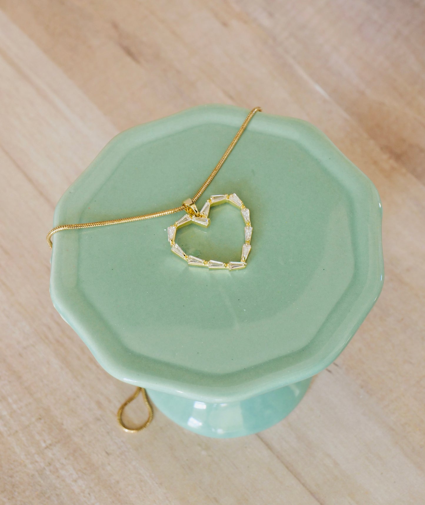 Golden Heart Necklace