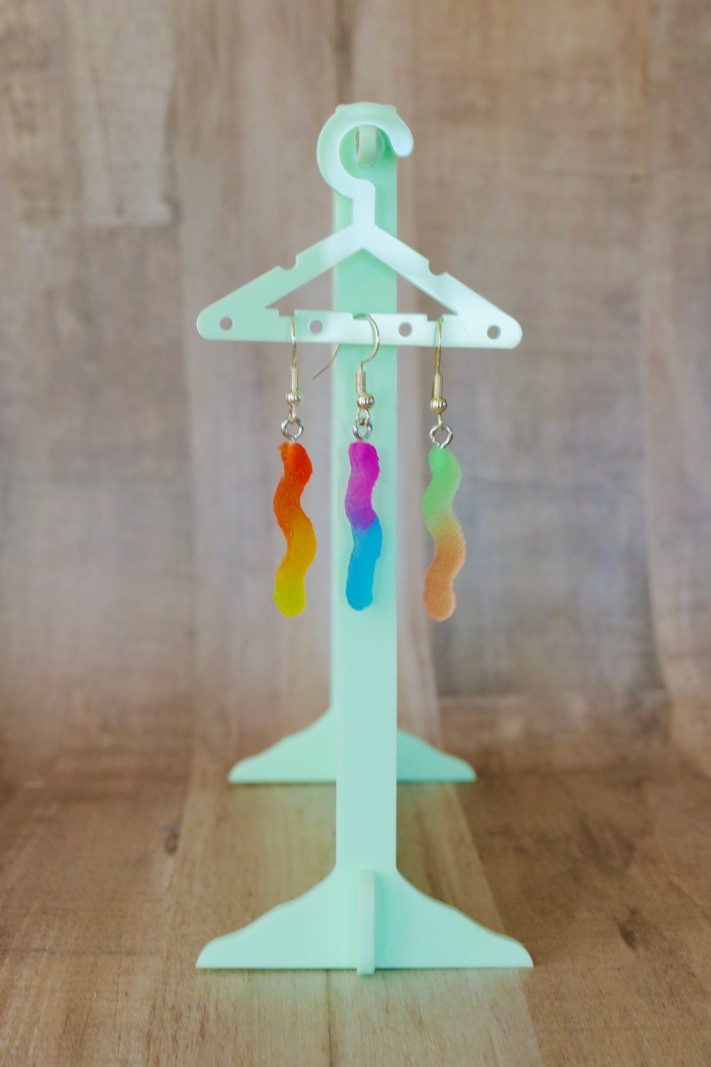 Gummy Worm Earrings