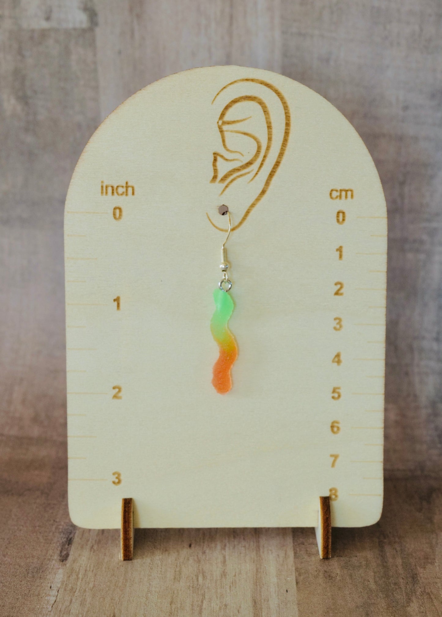Gummy Worm Earrings