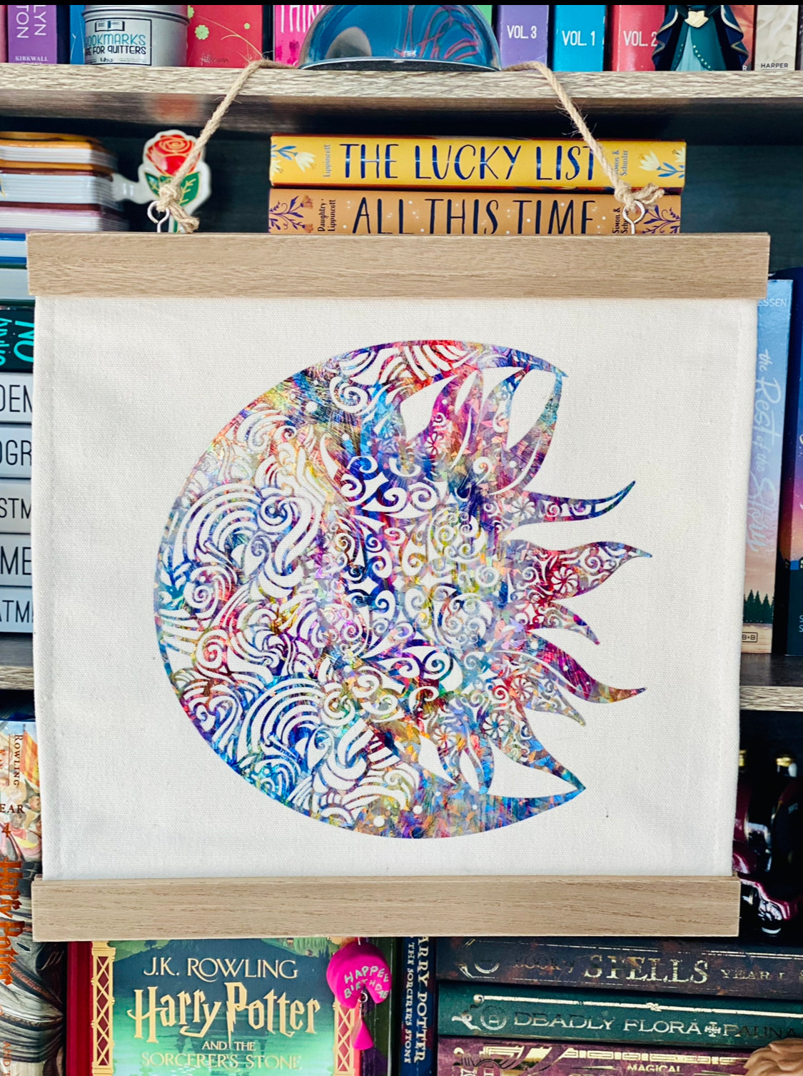 Celestial Rainbow Holographic Wall Hanging