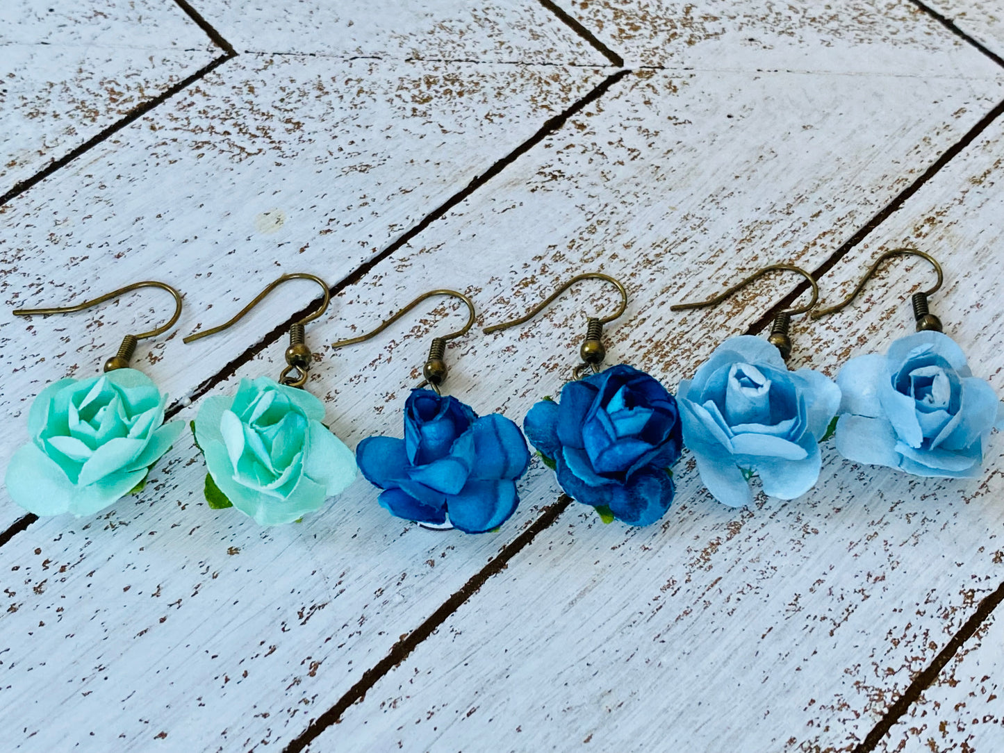 Cool Origami Rosette Earrings