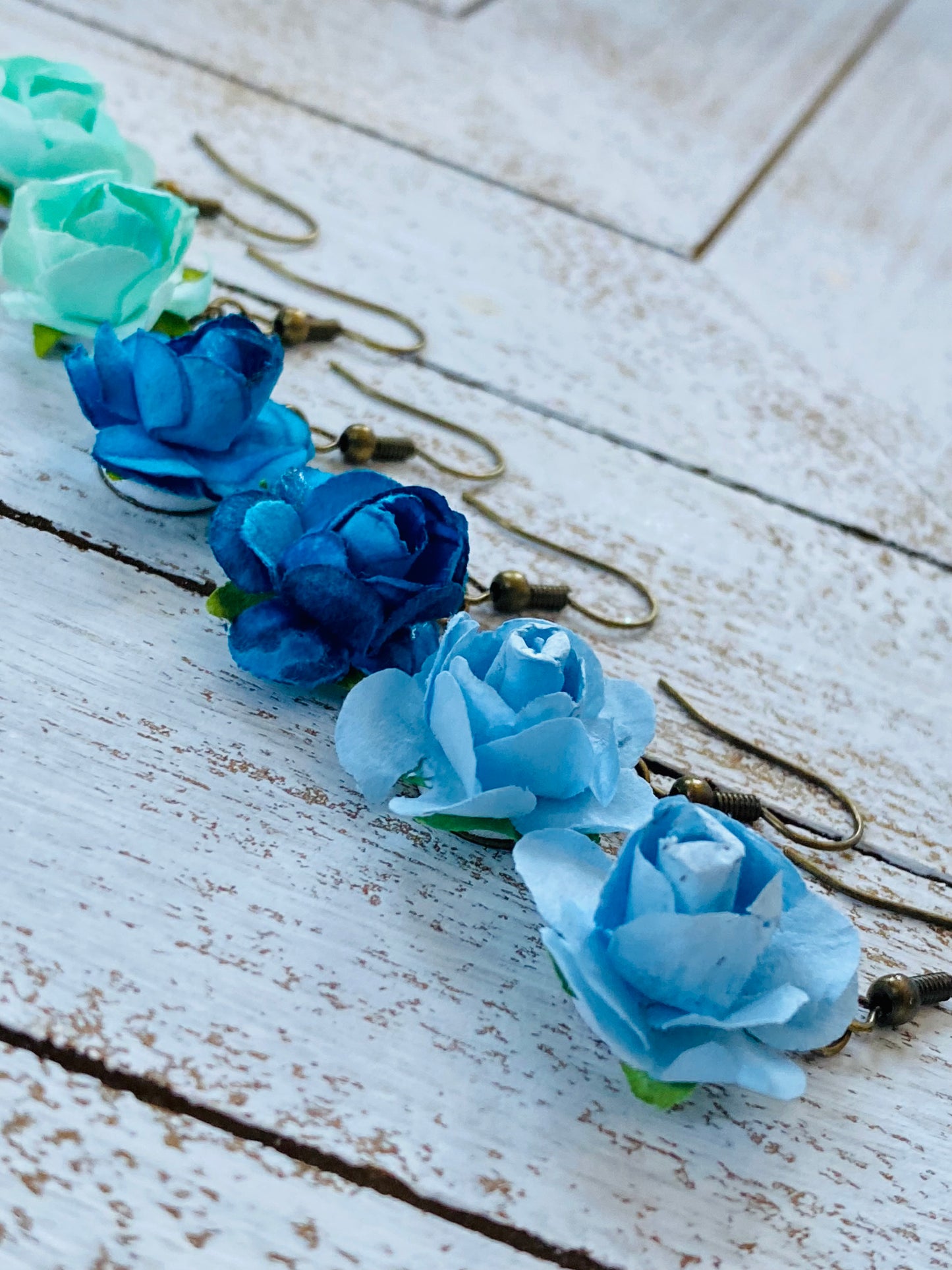 Cool Origami Rosette Earrings