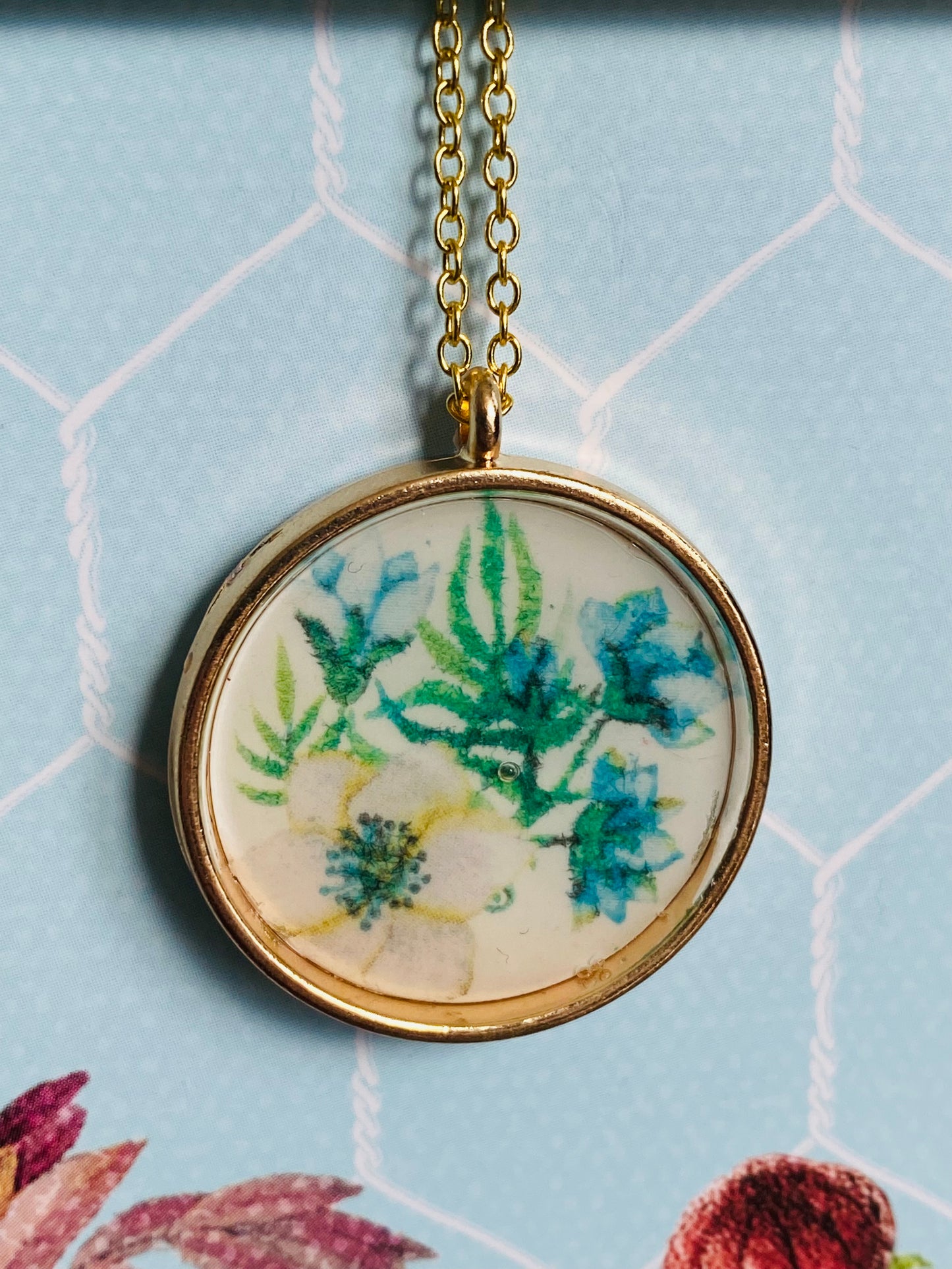 Floral Bunch Necklace
