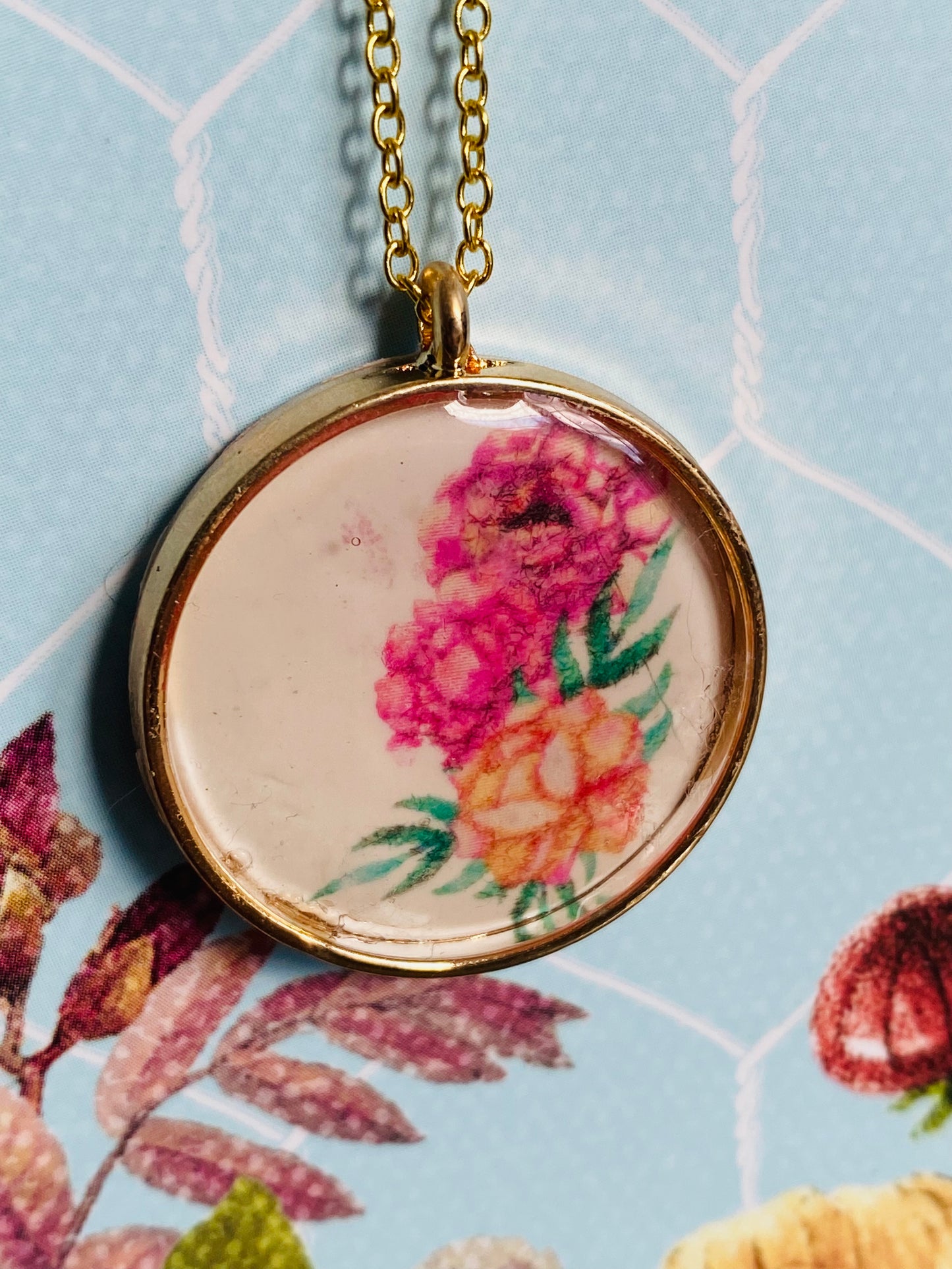Floral Bunch Necklace