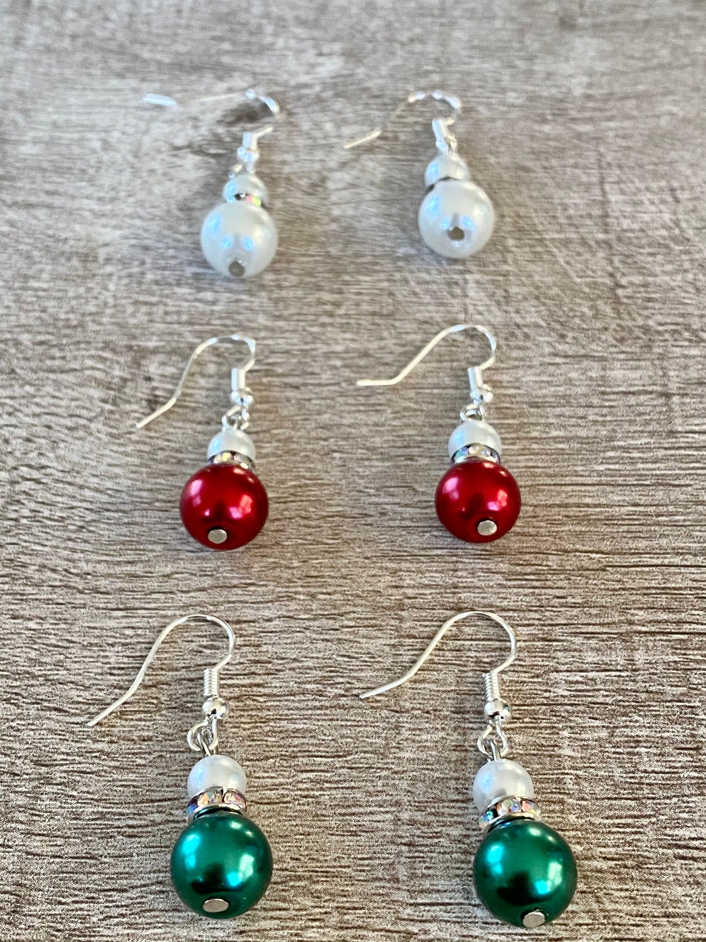 Christmas Ball Drop Earrings