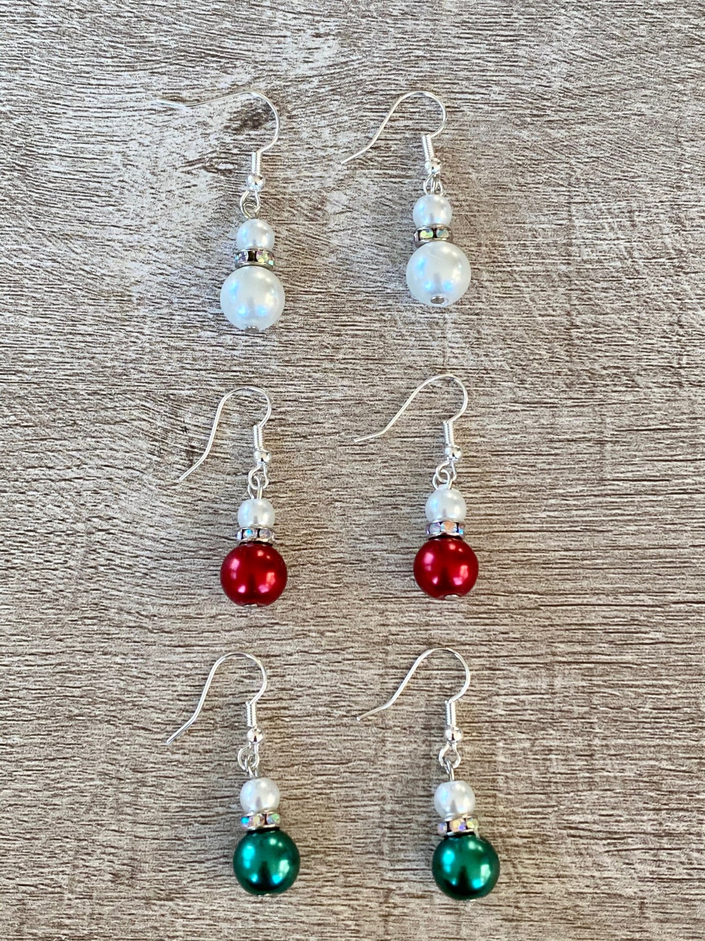 Christmas Ball Drop Earrings