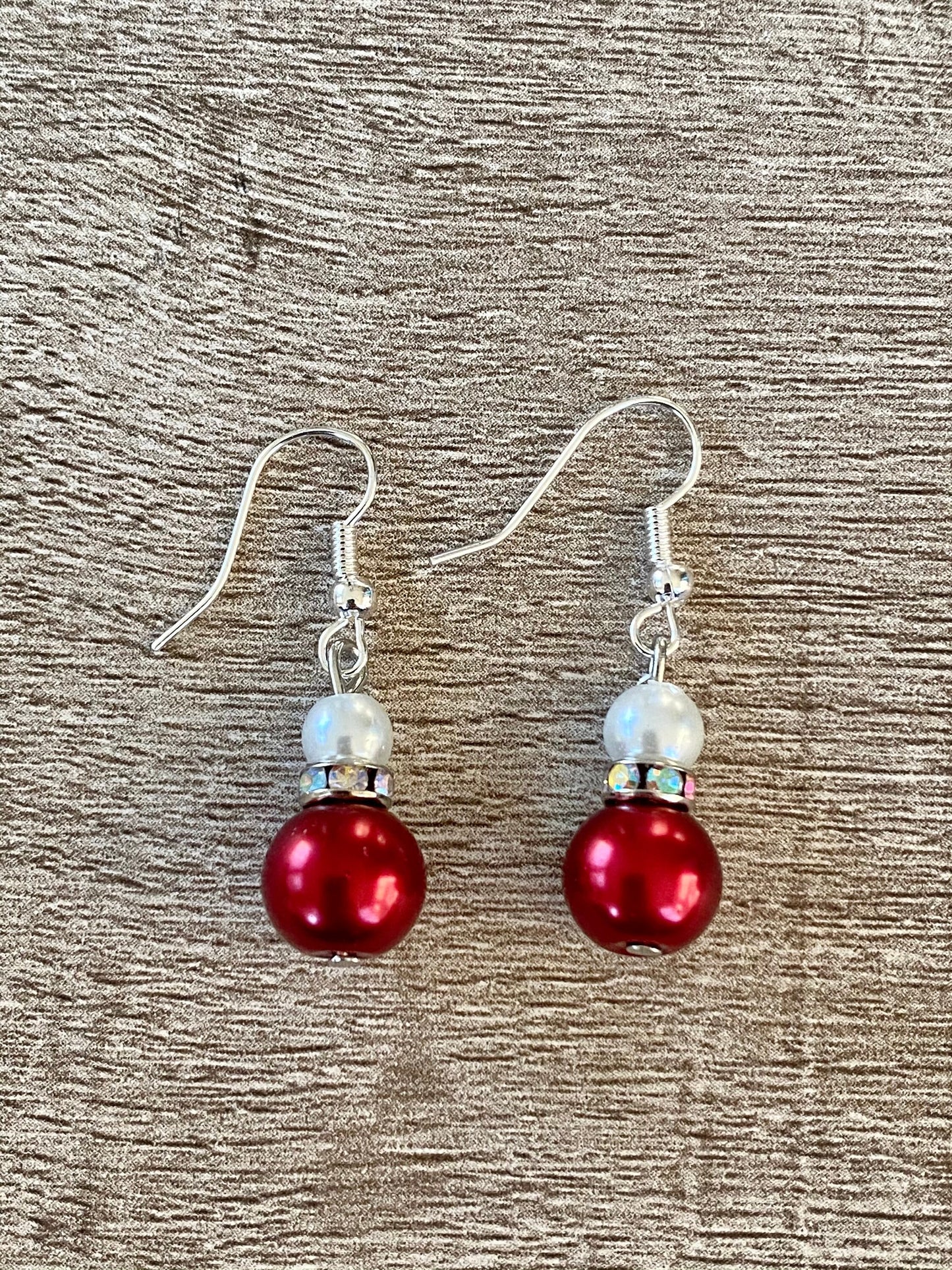 Christmas Ball Drop Earrings