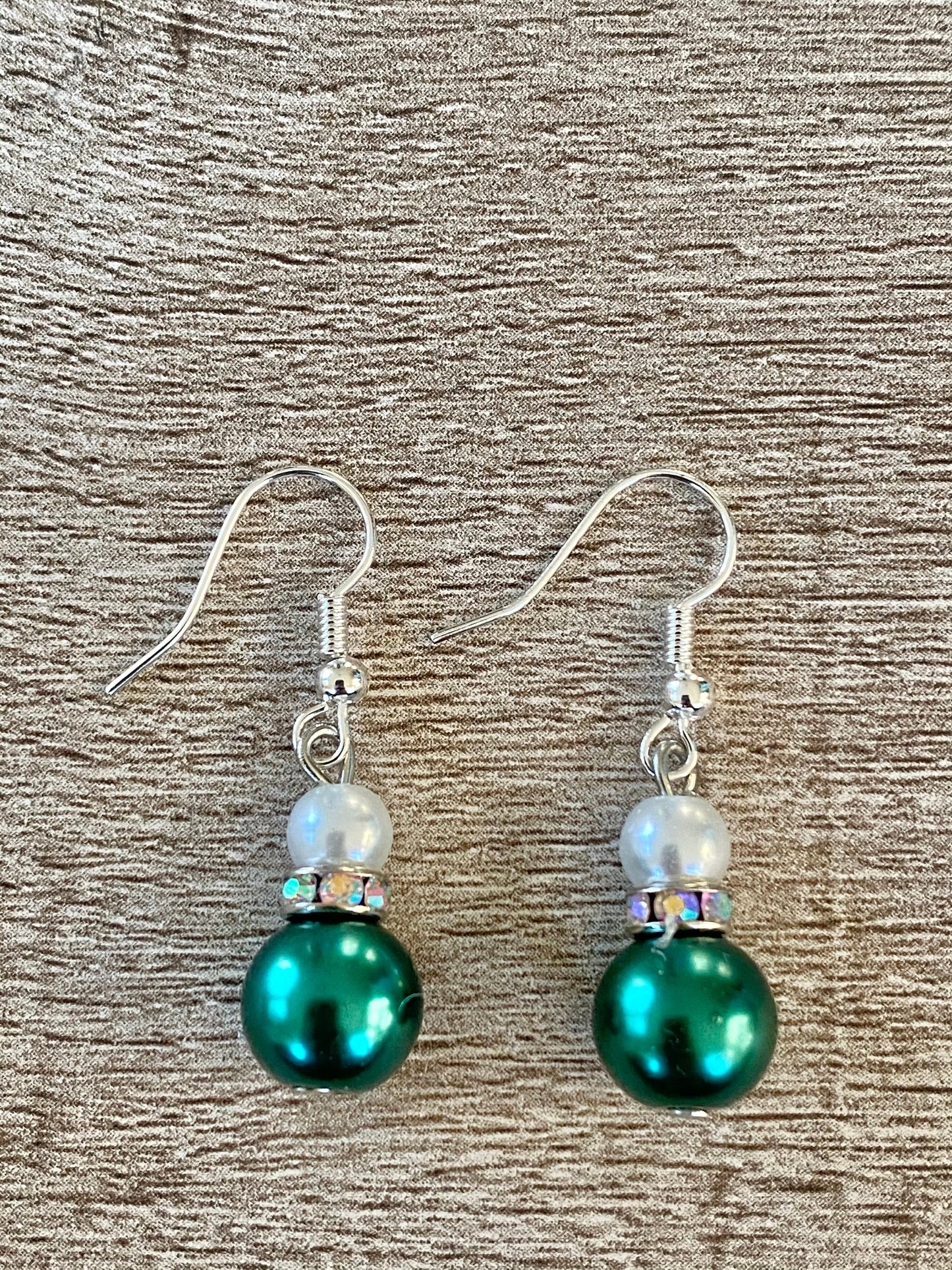 Christmas Ball Drop Earrings