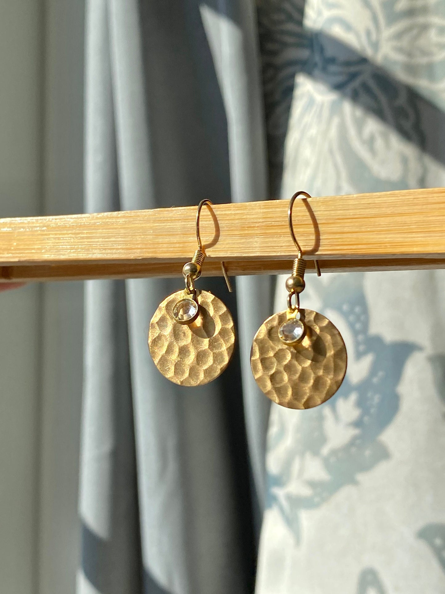 Pressed Gold Earrings