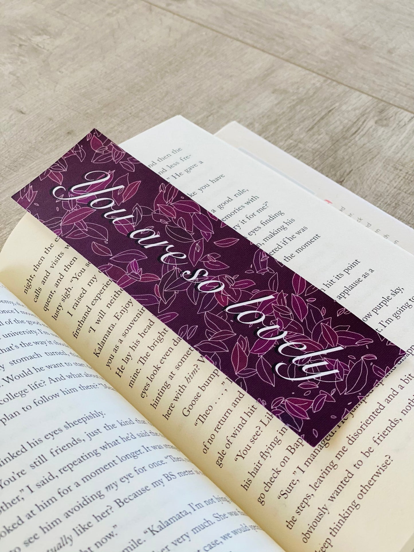 You Are So Lovely Bookmark