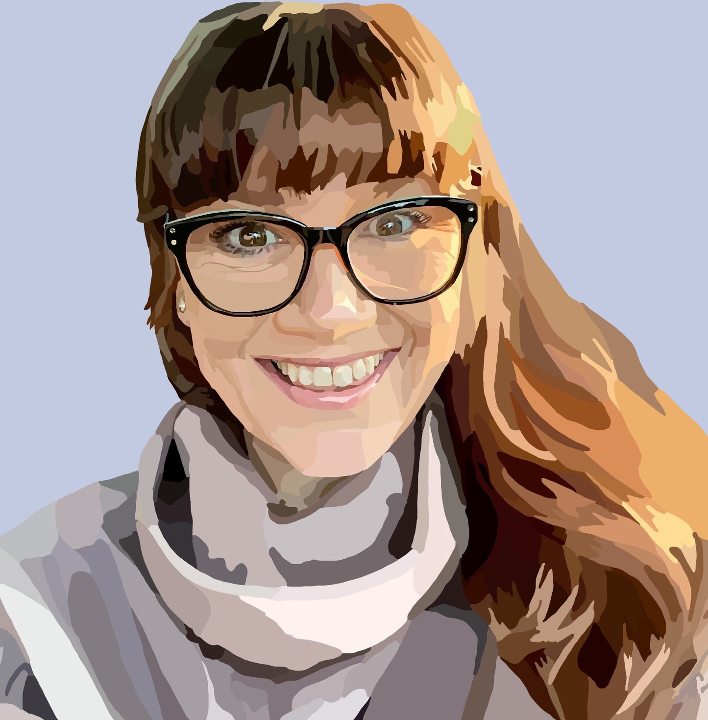 Custom Print of Digitally Drawn Portrait