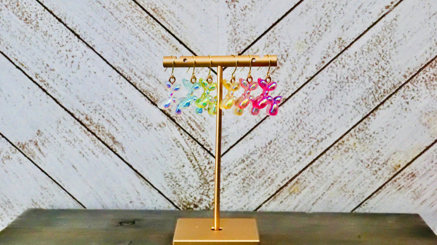 Balloon Animal Earrings