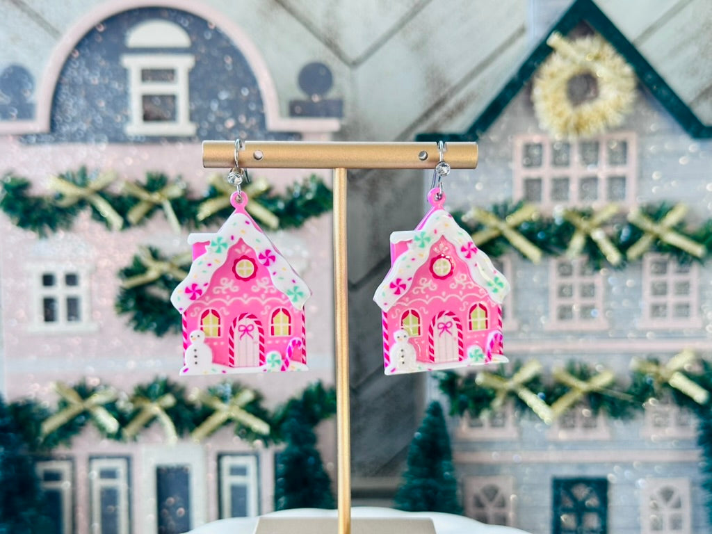 Gingerbread Cottage Earrings