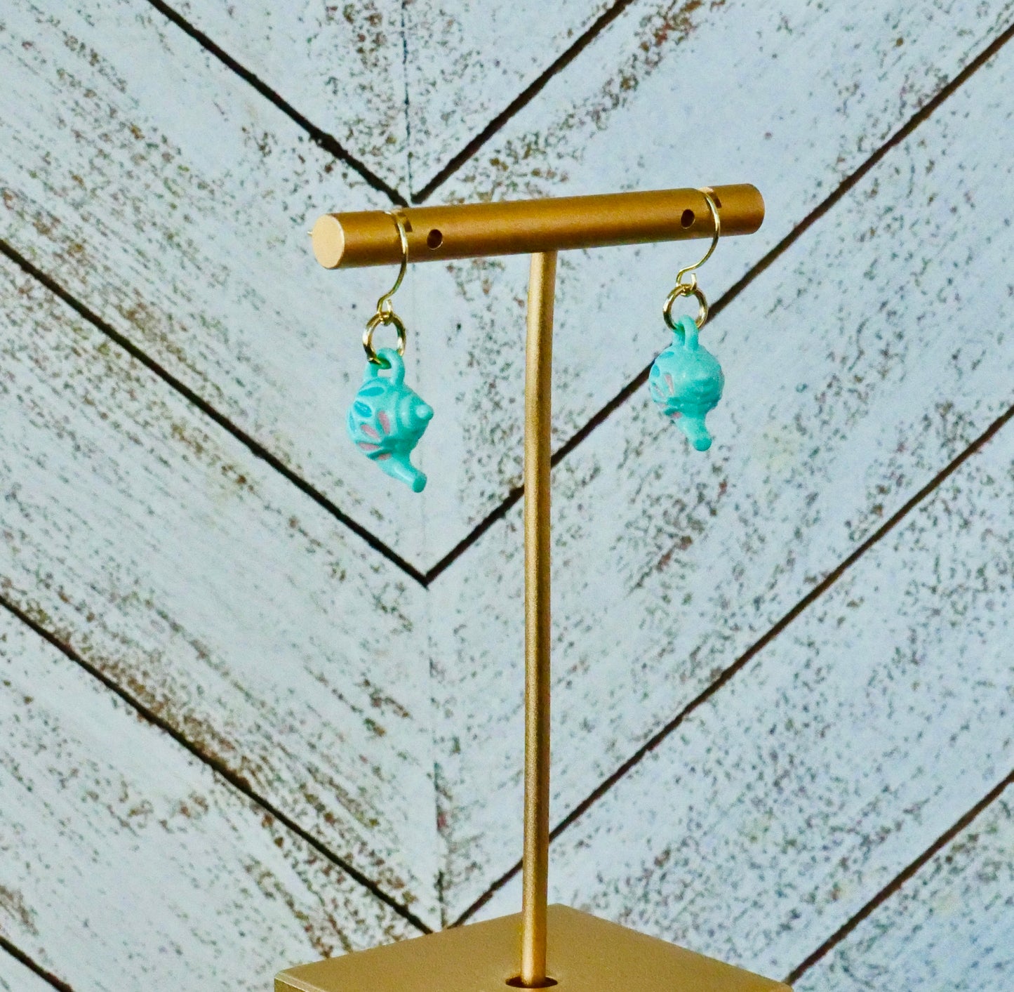 Mini Teapot Earrings
