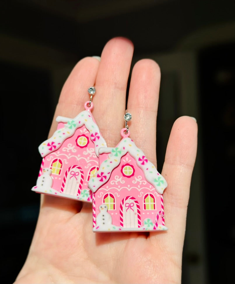 Gingerbread Cottage Earrings