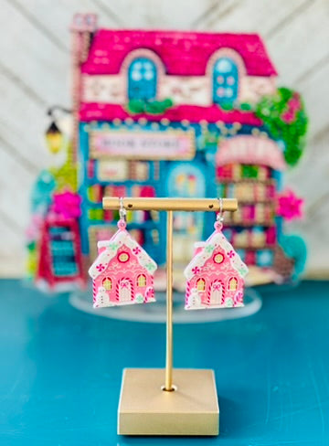 Gingerbread Cottage Earrings