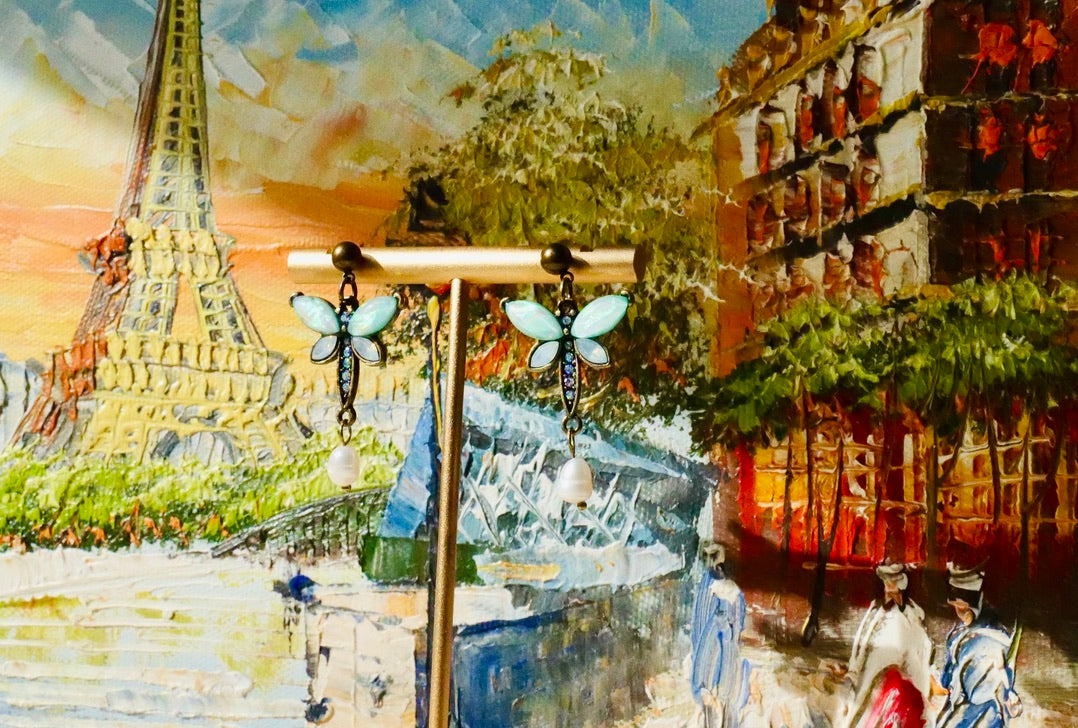 Dragonfly Earrings – Nature Inspired Jewelry