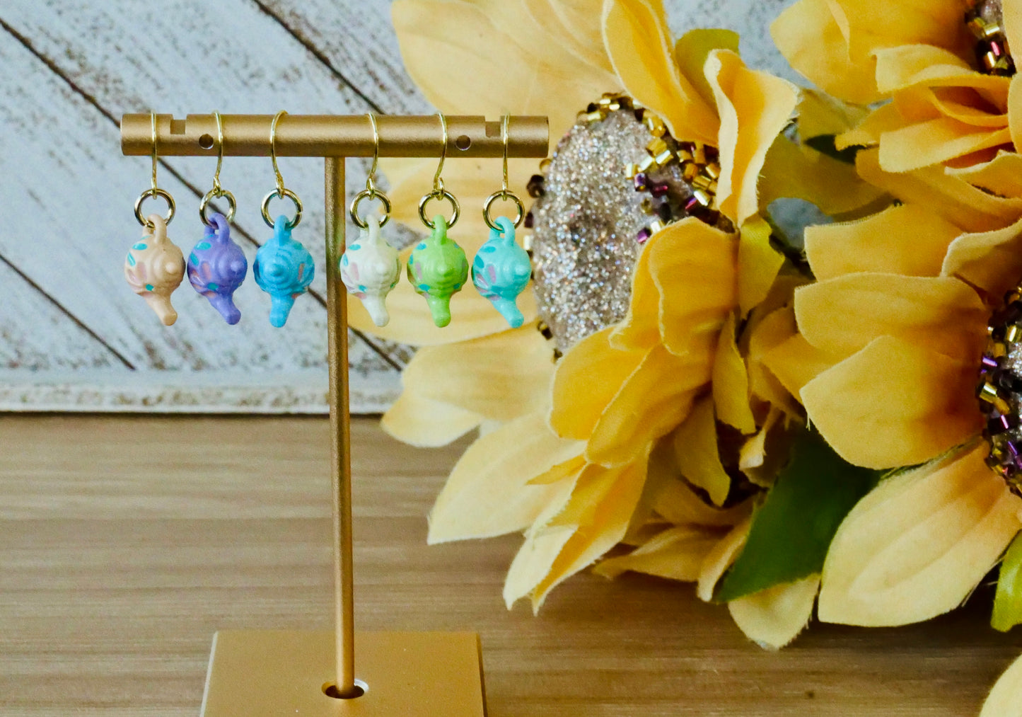 Mini Teapot Earrings