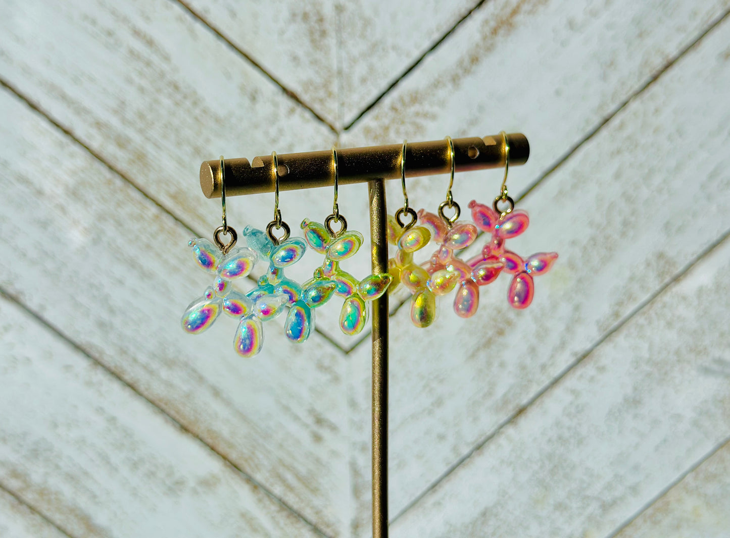 Balloon Animal Earrings